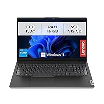 Lenovo – Notebook 15.6 Pollici V15 G4 IRU, Pc Portatile Professionale Windows 11 Pro, Intel Core I5-13420H, Ram 16GB DDR4, 512GB SSD NVMe – Laptop Grafica Intel UHD, Computer Audio Dolby, Schermo FHD
