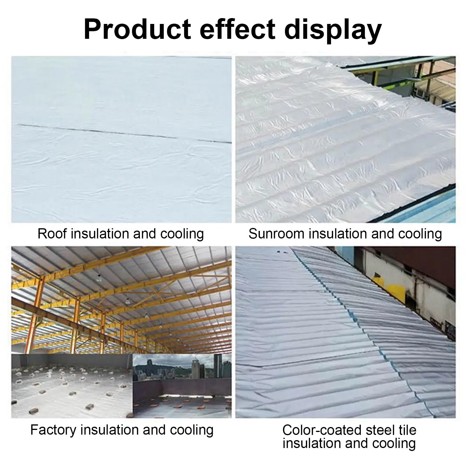 Selbstklebendes reflektierendes Schaum-Aluminium-Dämmmaterial, Heizkörper-Dämmfolie, Schalldämmunterlage, geeignet zur Wärmedämmung von Dächern, Böden, Decken(1*1m/3.2*3.2ft,20MM(THK))