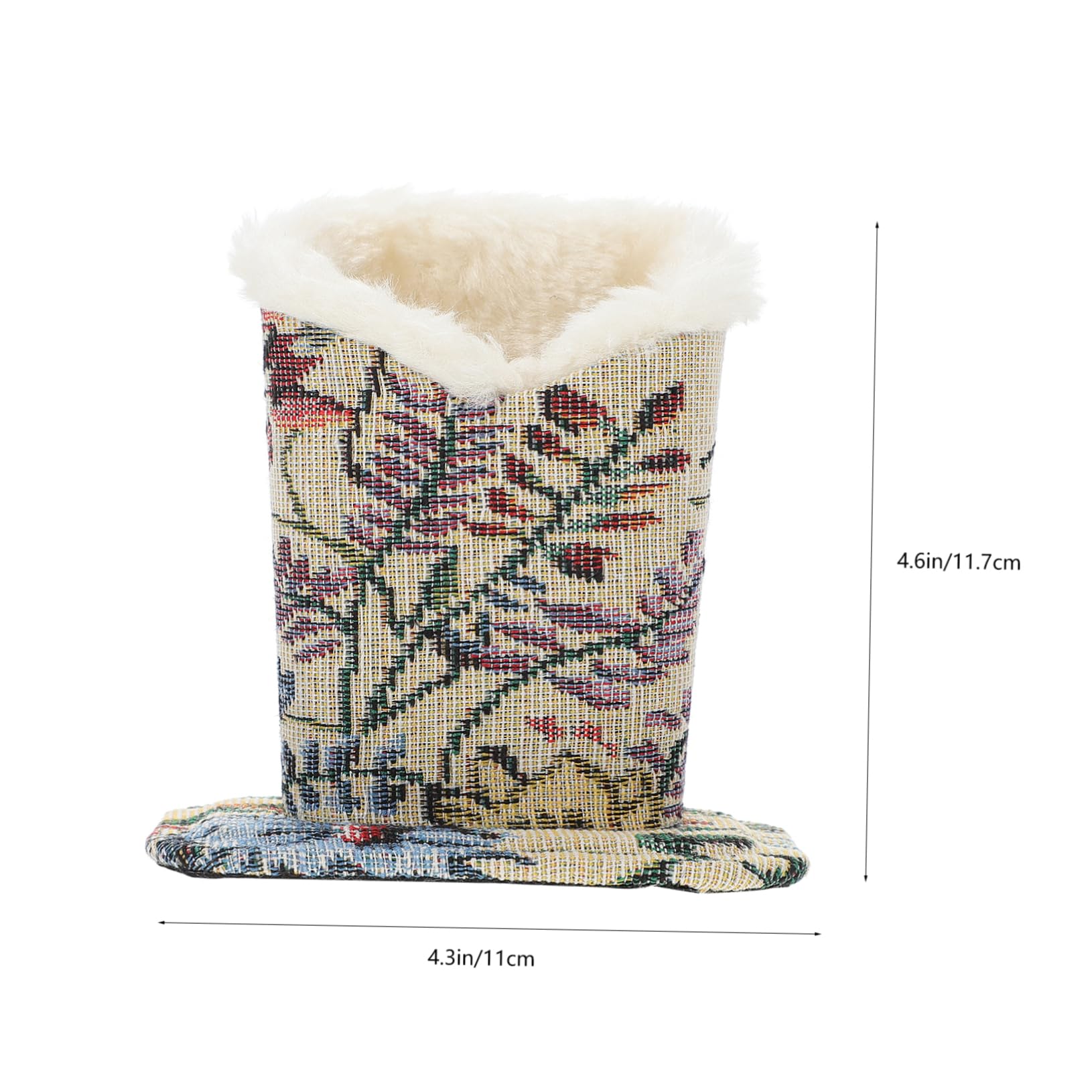 BESPORTBLE 5 Pezzi Portaocchiali in Plush con Base Ampia Antiscivolo Supporto Decorativo per e Sole Organizer Tavolo per Casa e Ufficio Stabile e Facile Usare