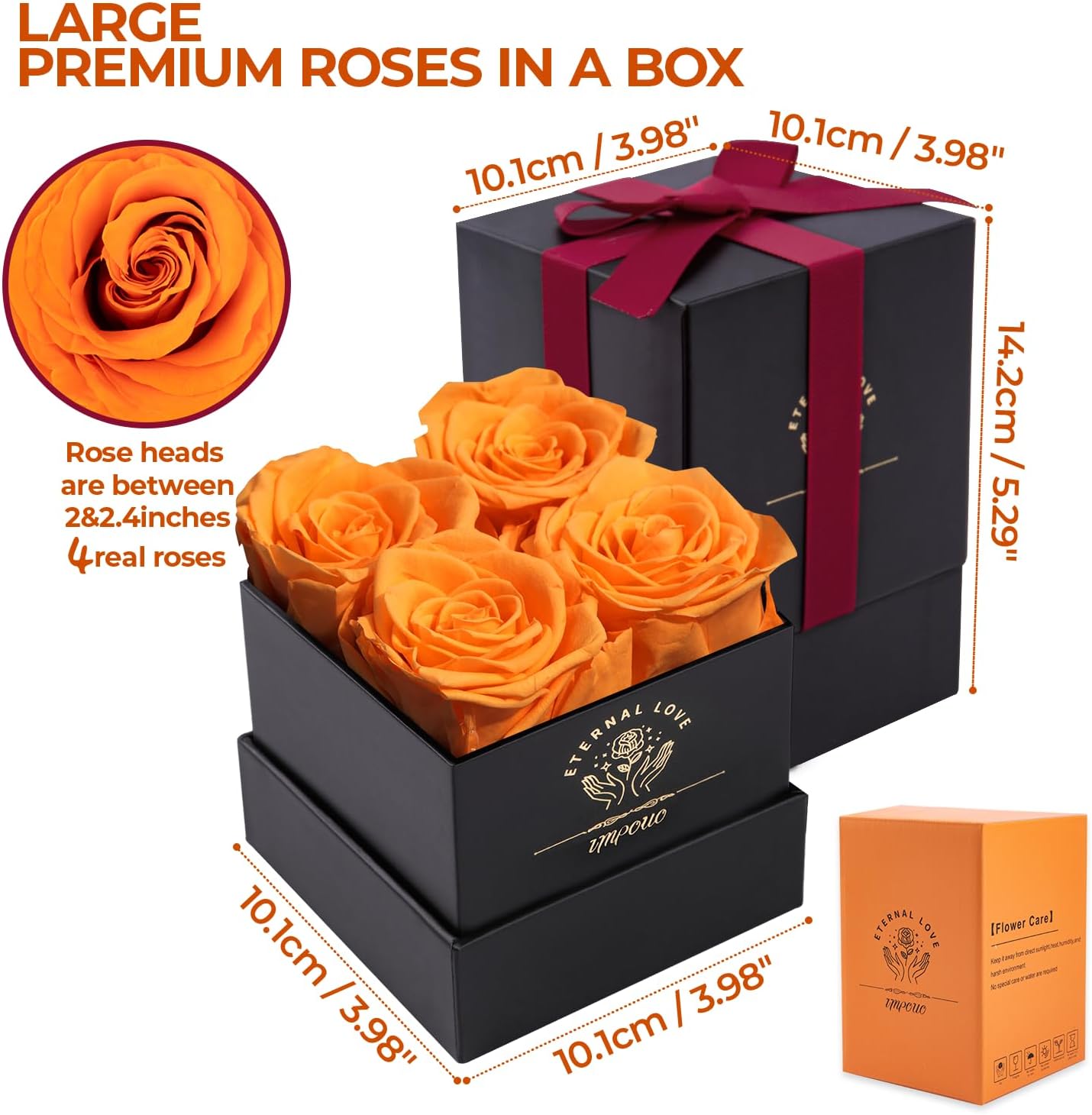 Preserved Rose,Gifts for Her, Birthday Gifts for Women, Gifts for Mom/Girlfriend/Wife/Grandma Christmas, Birthday, Valentine's Day - Image 4