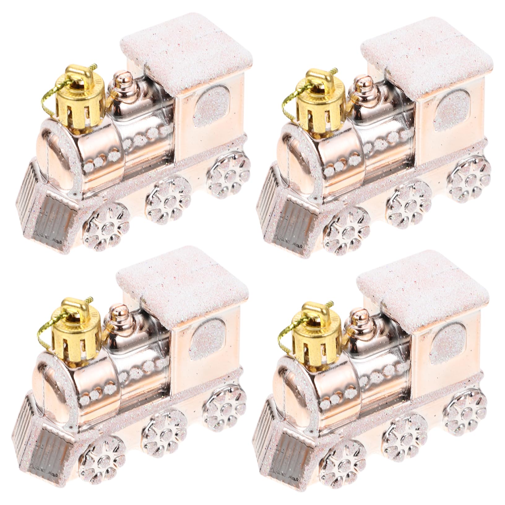 8 Piezas Colgante de Árbol de Navidad Decoraciones para Árboles de Navidad Decoraciones de Trenes de Navidad Decoraciones de Navidad Colgantes Decoración de Chimenea de Navidad Coches Pequeños