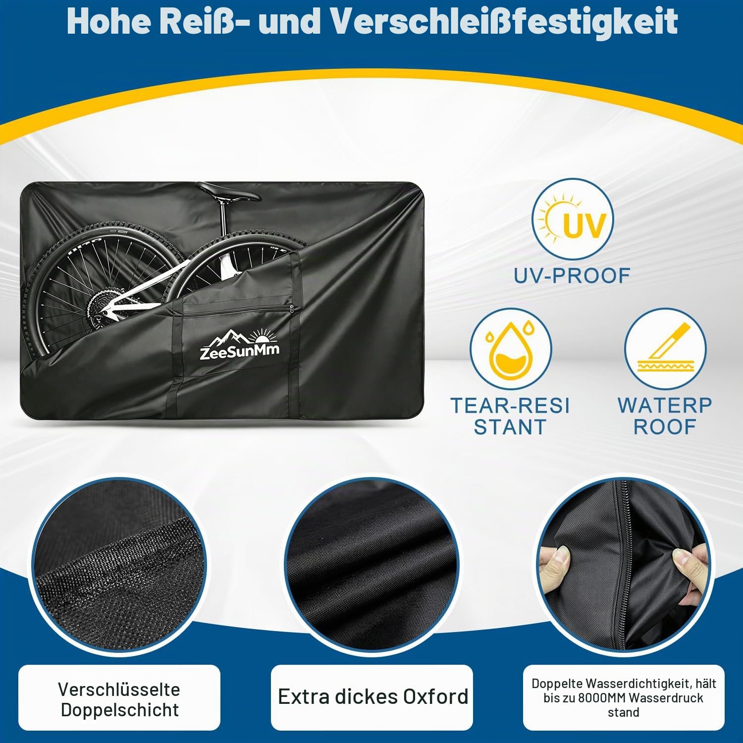 Fahrrad Transporttasche,29 Zoll MTB Rennrad Tasche, Fahrradtasche Flugzeug