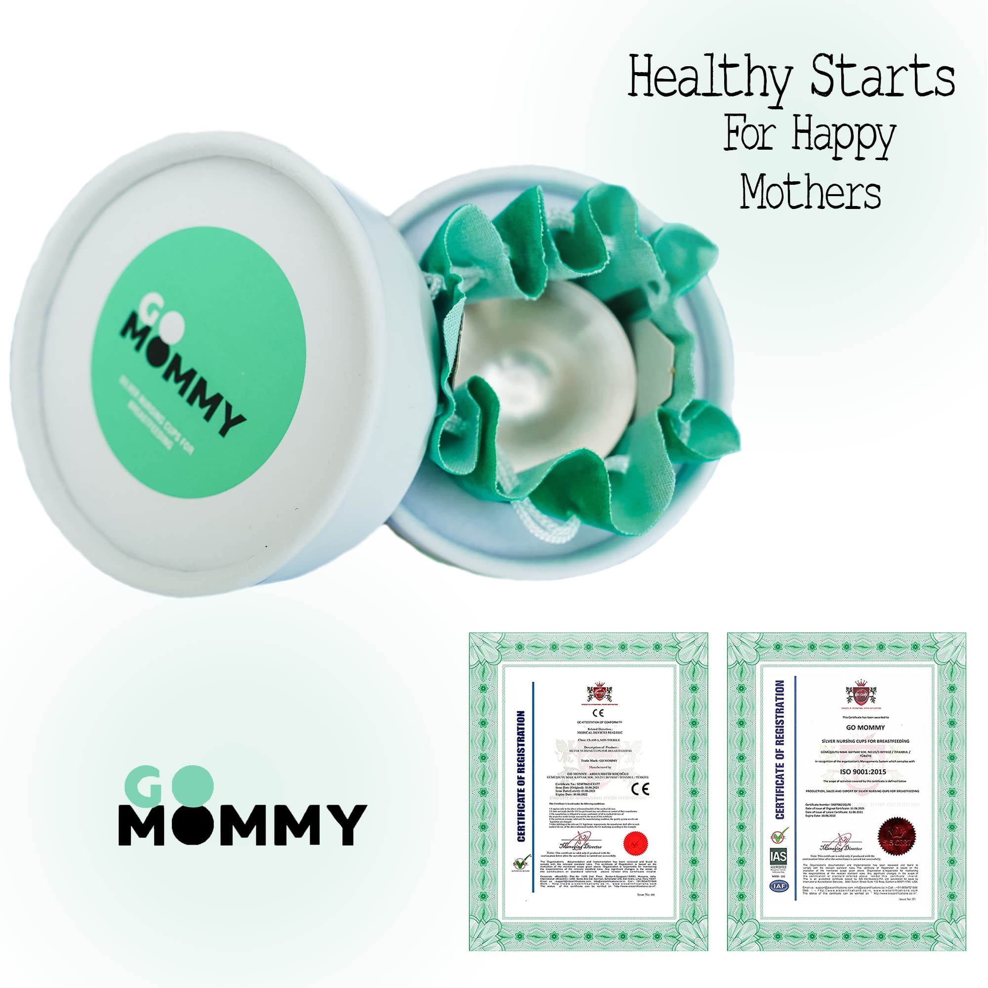 Buy The Original Silver Nursing Cups, Nipple Shields for Nursing