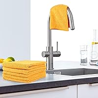 Vista 3 de DoriHom - Juego de paños de microfibra para cocina, paños de limpieza de cocina, paños de limpieza de vidrio absorbentes para el hogar, toallitas