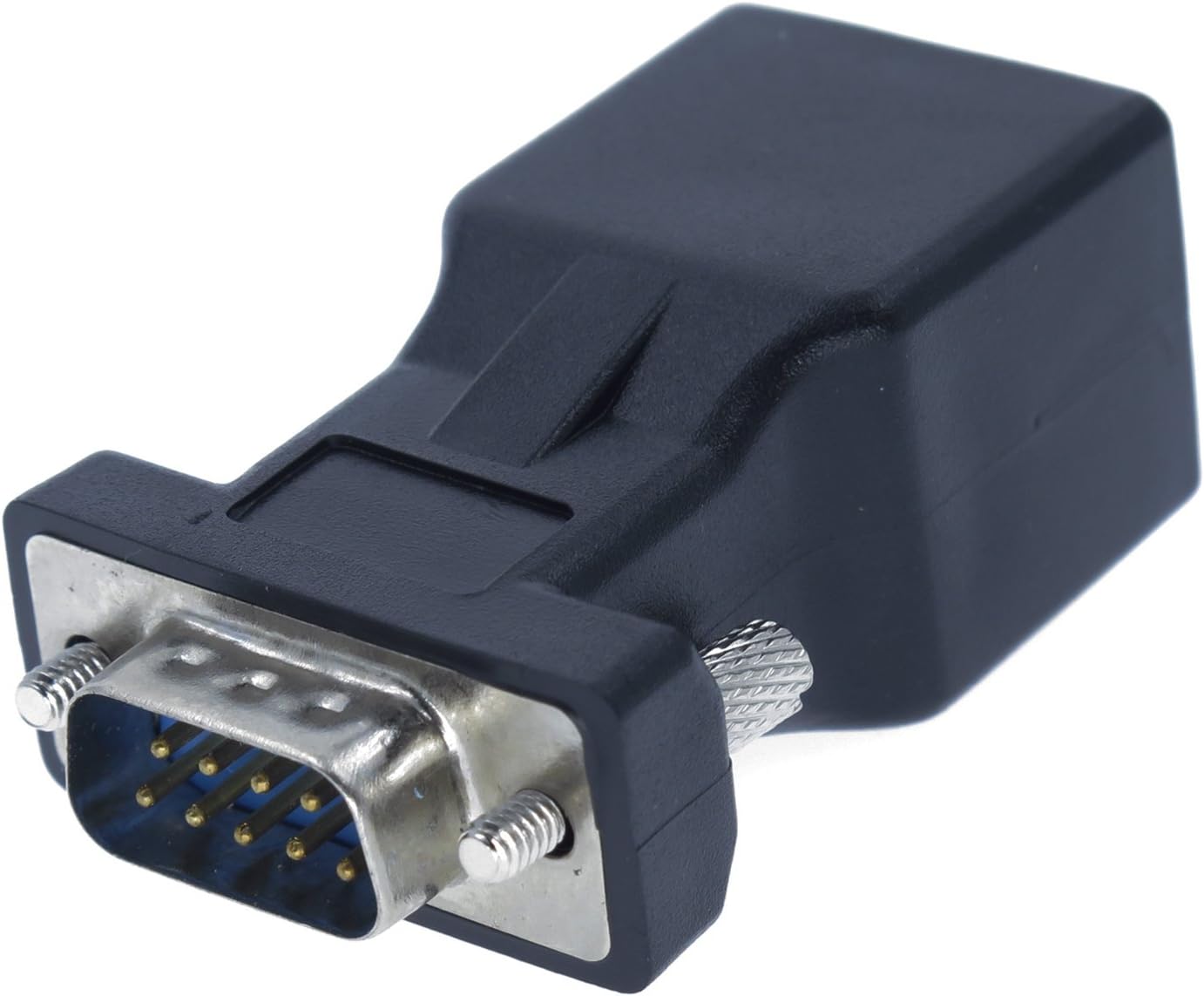 DB9 RS232 to RJ45 Adapter COM Port to LAN Ethernet Port Adapter Male to Female