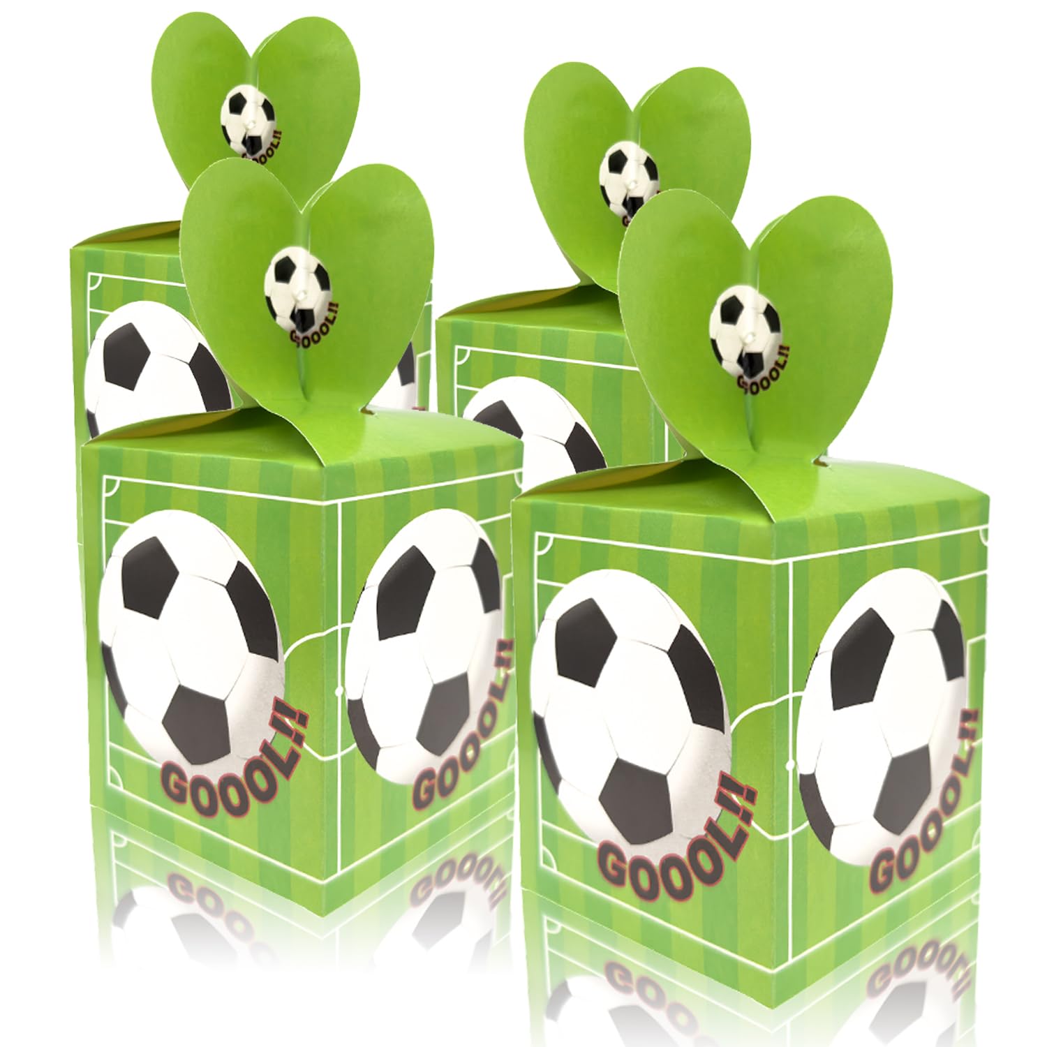 16 Fußball-Goodie-Taschen Aus Kraftpapier – Perfekt Für Kindergeburtstage & Mottopartys