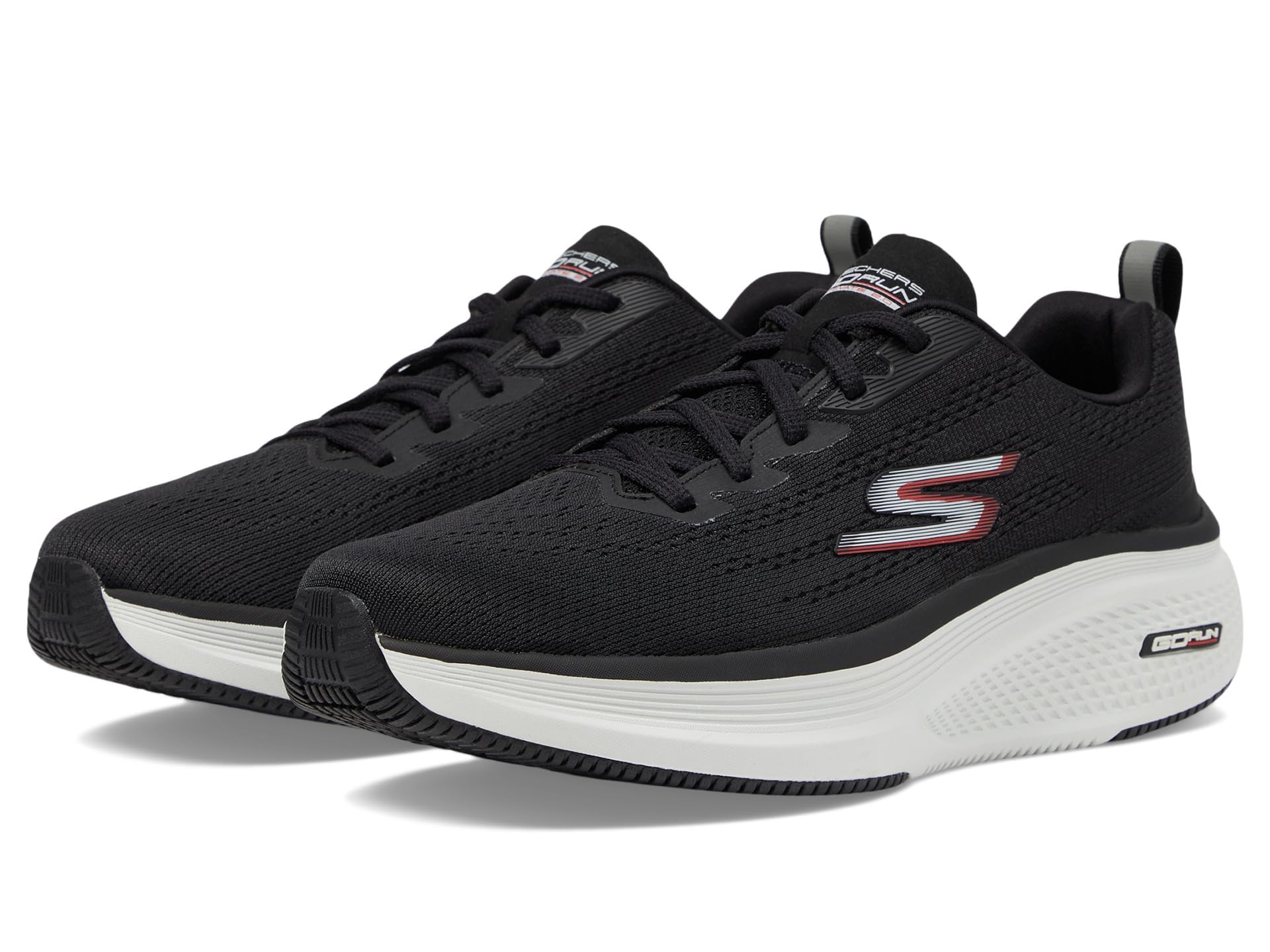 Skechers Men's Noir Running Shoes Go Run Elevate 2.0
