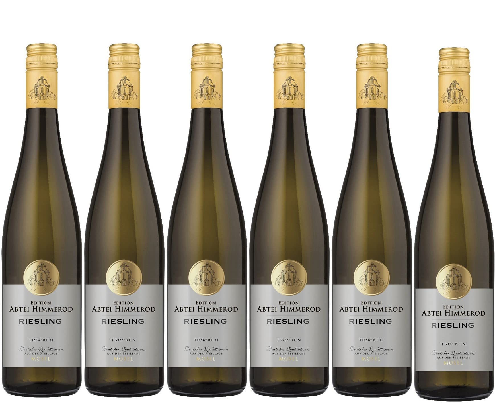 Abtei Himmerod - Dry Riesling White wine, Mosel, Germany (6 x 0.75 l)
