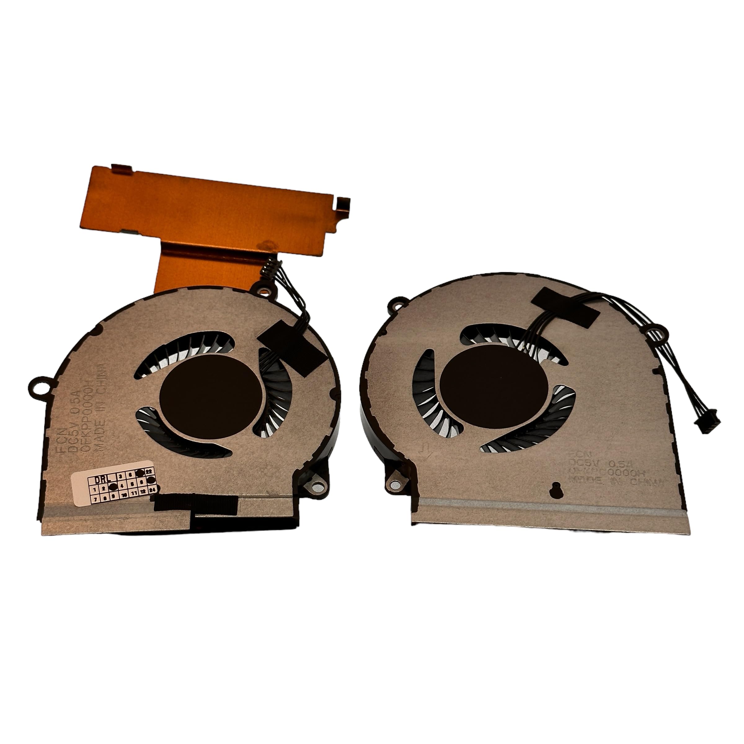 Set di raffreddamento CPU + GPU per HP Omen 15-DC, PN: L30203-001, L30204-001, L29354-001, L29355-001
