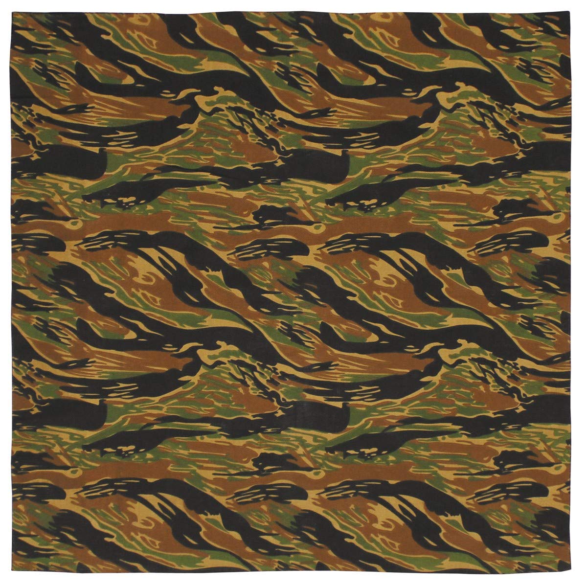 MFH Max Fuchs Bandana. Cotton. 55 x 55 cm. Tiger Stripe