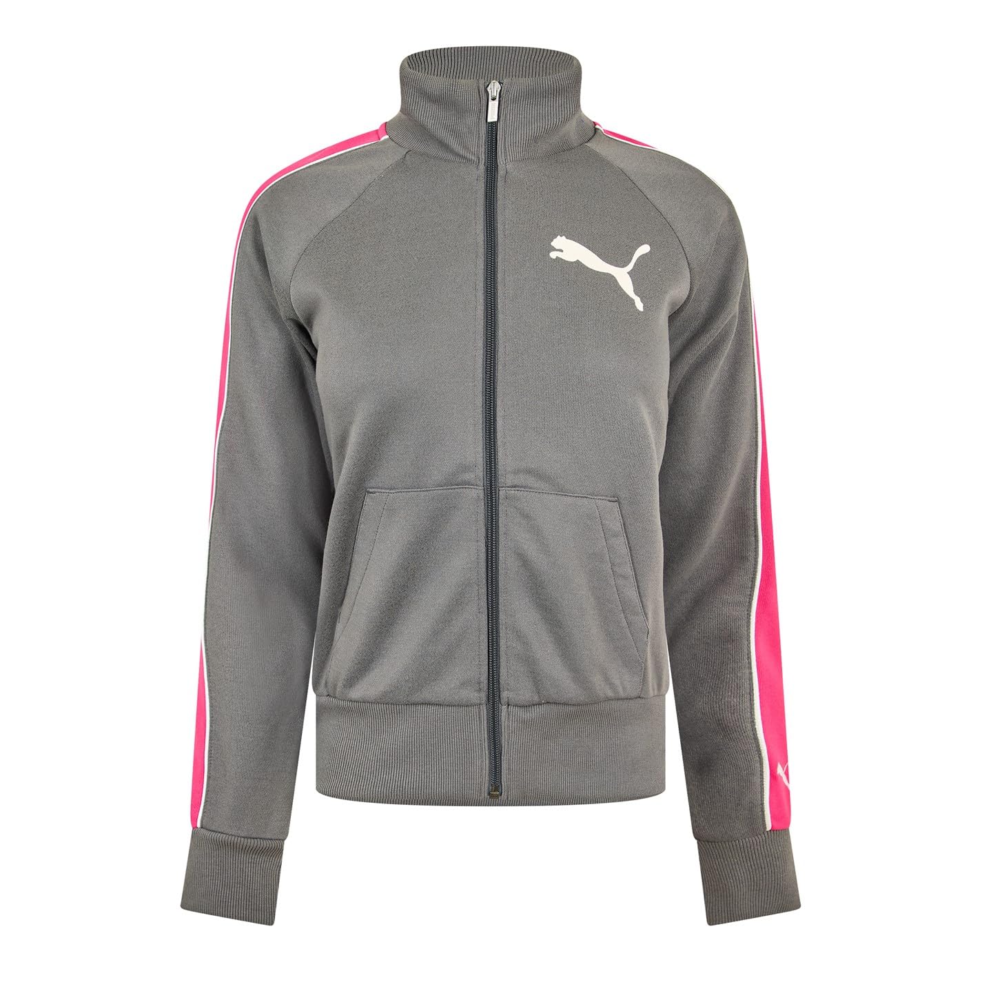 Puma Women's Black Sweat Jacket in Size 10, Sports Direct