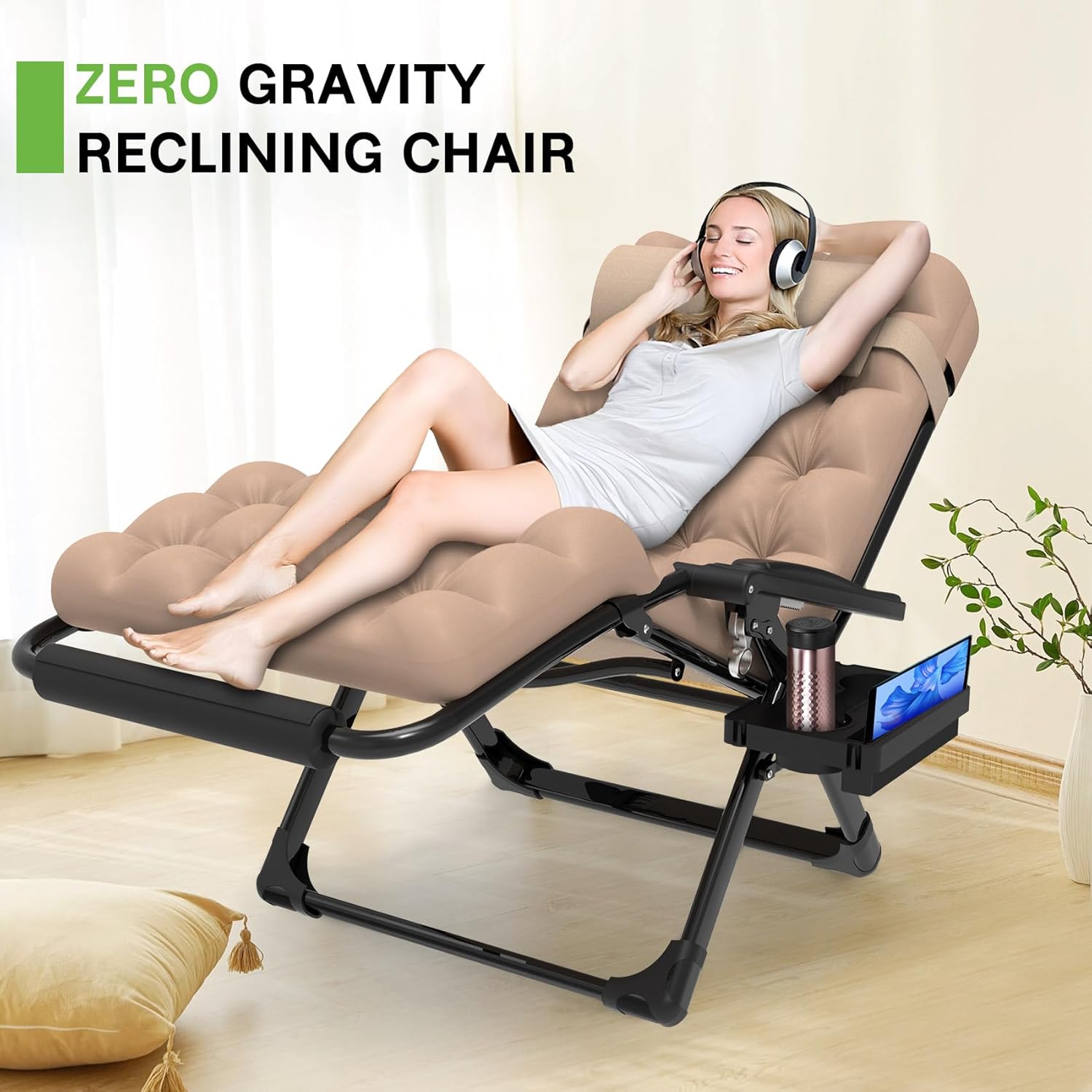 ZENPETIO Oversized Zero Gravity Chair, 33In XXL Zero Philippines