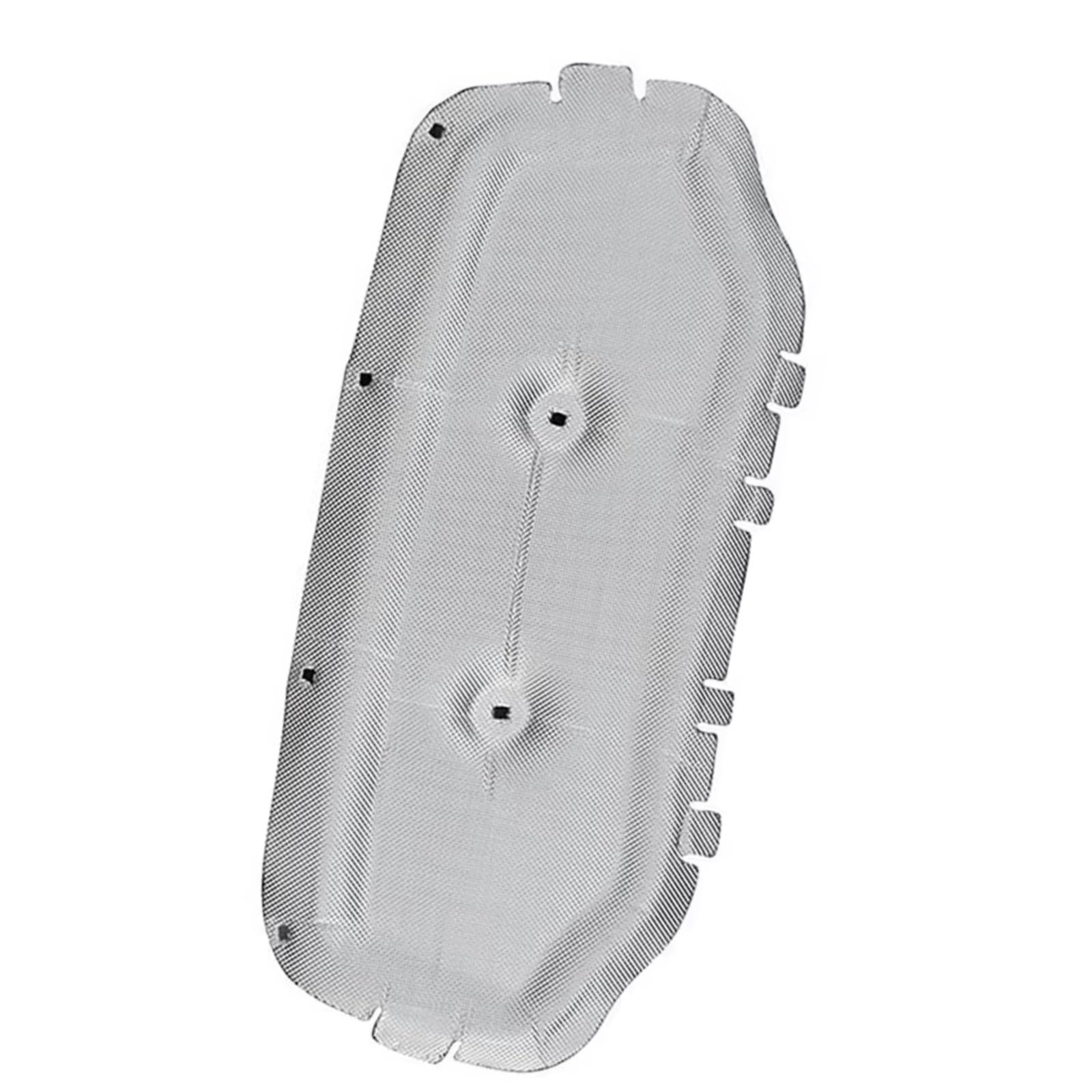 Iorqwew Silver Car Soundproof Pad Engine Hood Sound Pad Fireproof Heat Insulation Cover Liner Interior Parts Accessorie Compatible With Vw For Jetta For Vs5 2019(Silver)