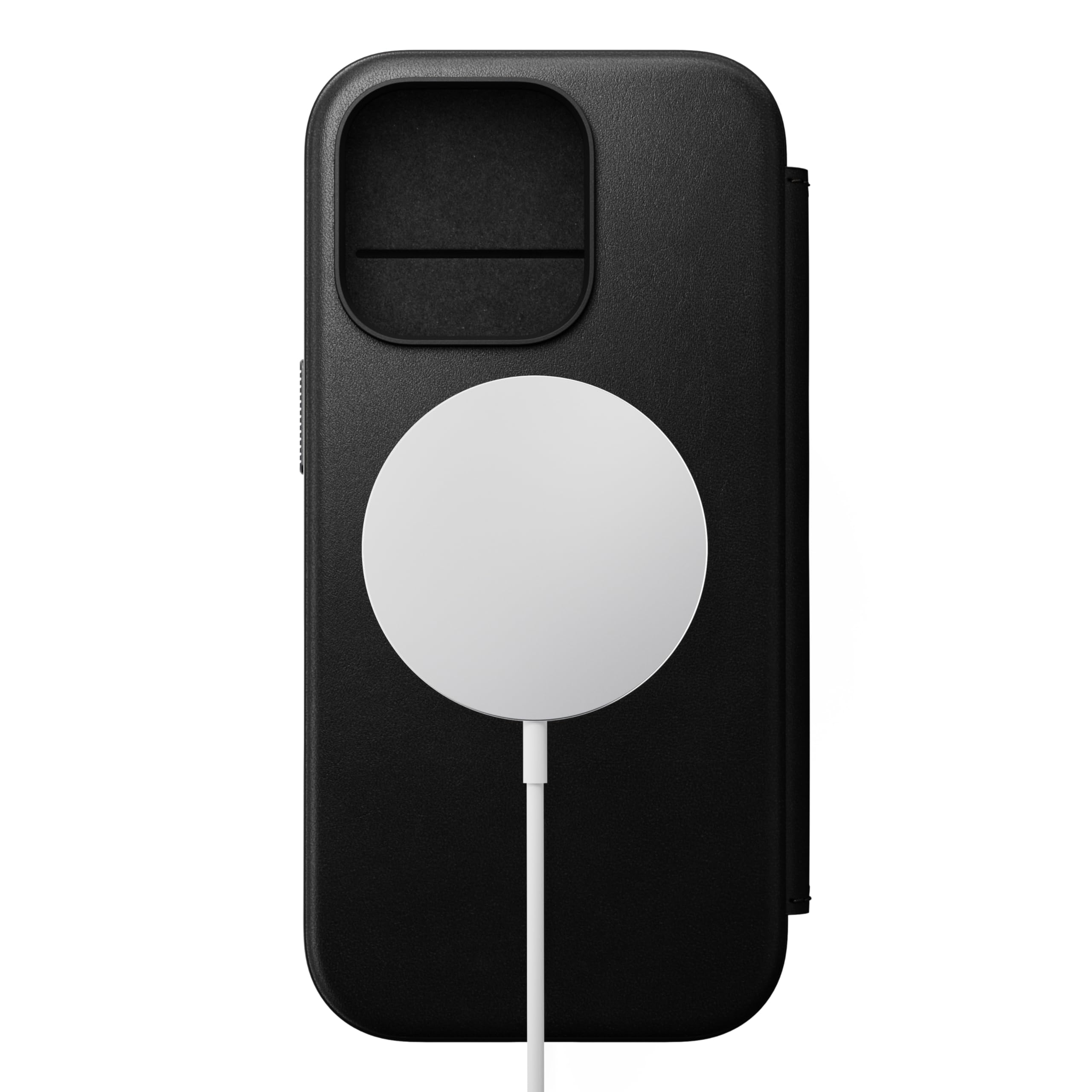 Nomad Modern Leather Folio iPhone 16 Pro Black : Amazon.pl