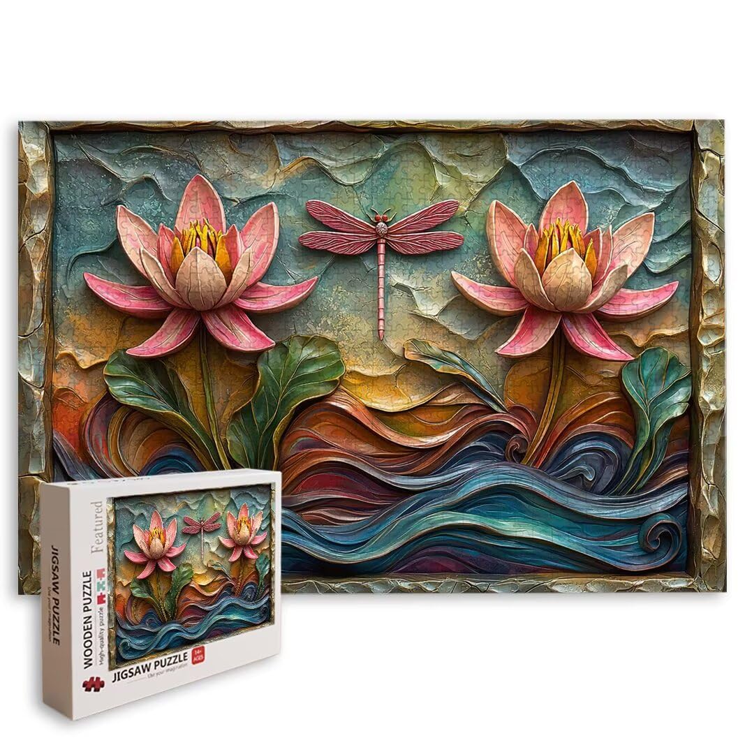 Puzzle Loto, Puzzle 2000 Pezzi Adulti per Decor, Regalo Donna/Uomo -8774