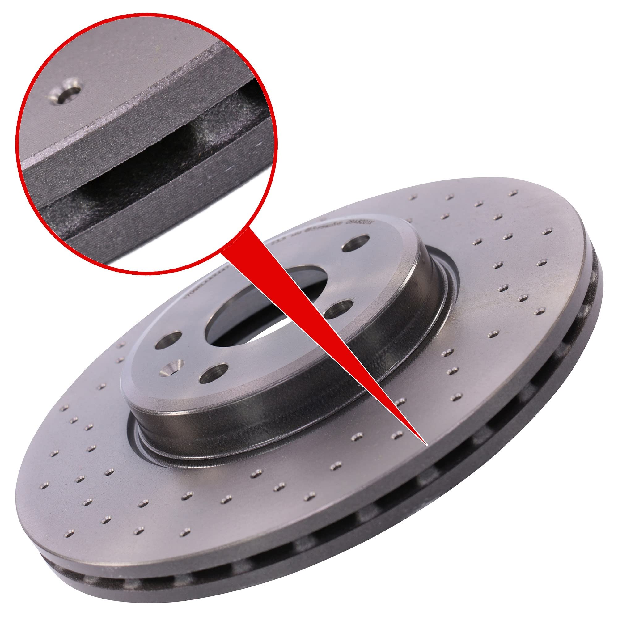 BREMBO Set di freni XTRA LINE incl. dischi freno sportivi forati anteriori Ø 314 mm ventilati + posteriori Ø 300 mm pieni + pastiglie freno anteriori e posteriori Compatibile con AUDI A4 B8, A5