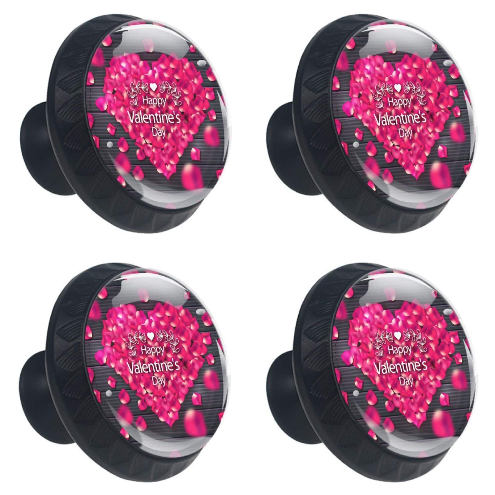 Boutons de meuble ronds en verre pour personnaliser une commode de chambre