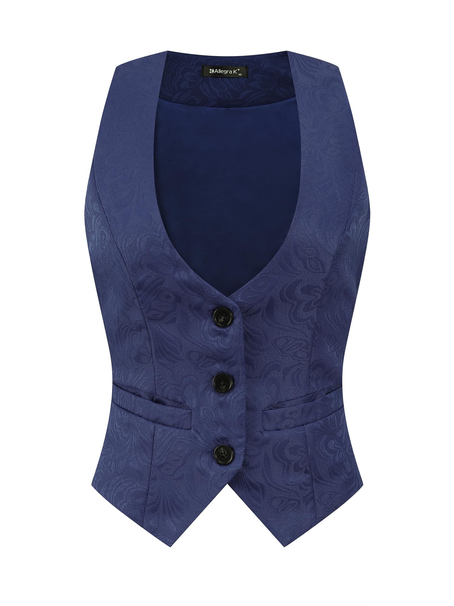 Gilet Femme En Dentelle Zippé - Sans Manches, Style Vintage - Pour Soirée, Noël, Cosplay - Taille XS à XL
