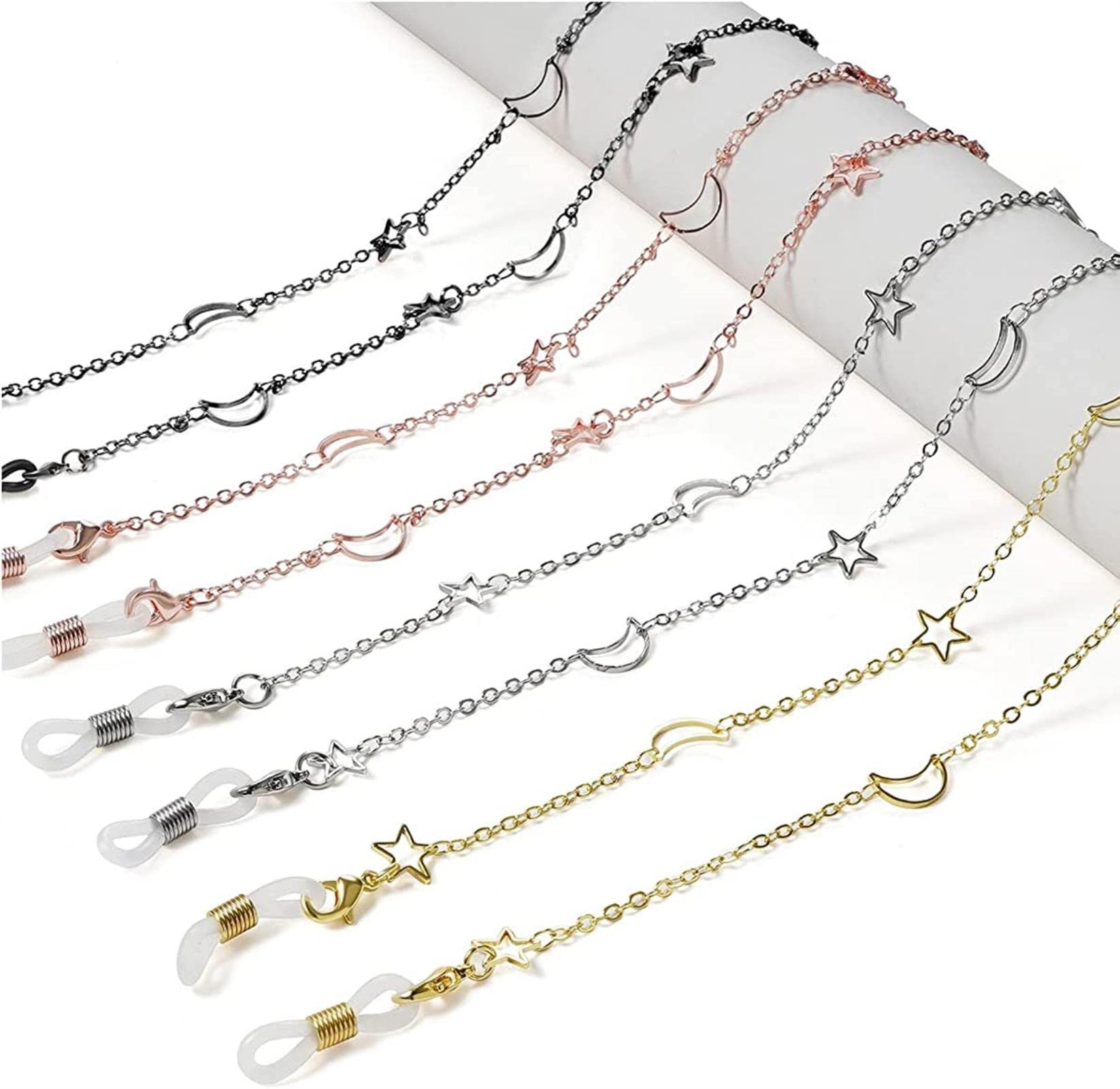 Chaînes pour Lunettes de Vue et de Soleil avec Cordon pour Lunettes de Lecture pour Femmes