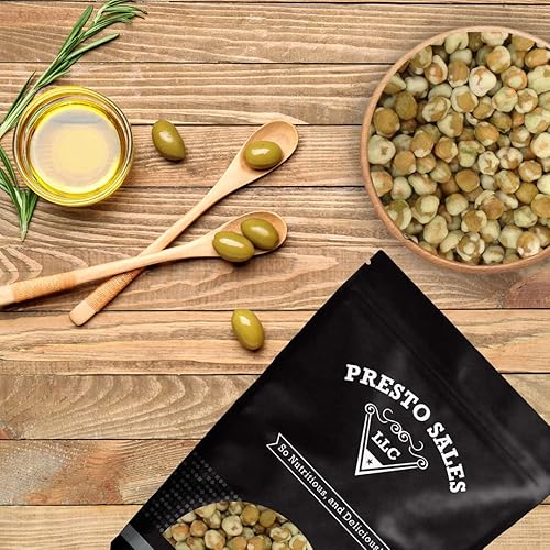 Miniatura 3 de Presto Sales Wasabi Peas White 16 oz.  Delicioso, Munchy, sabroso, emocionante, vegano  Ensalada favorita para todas las edades, gran pérdida de