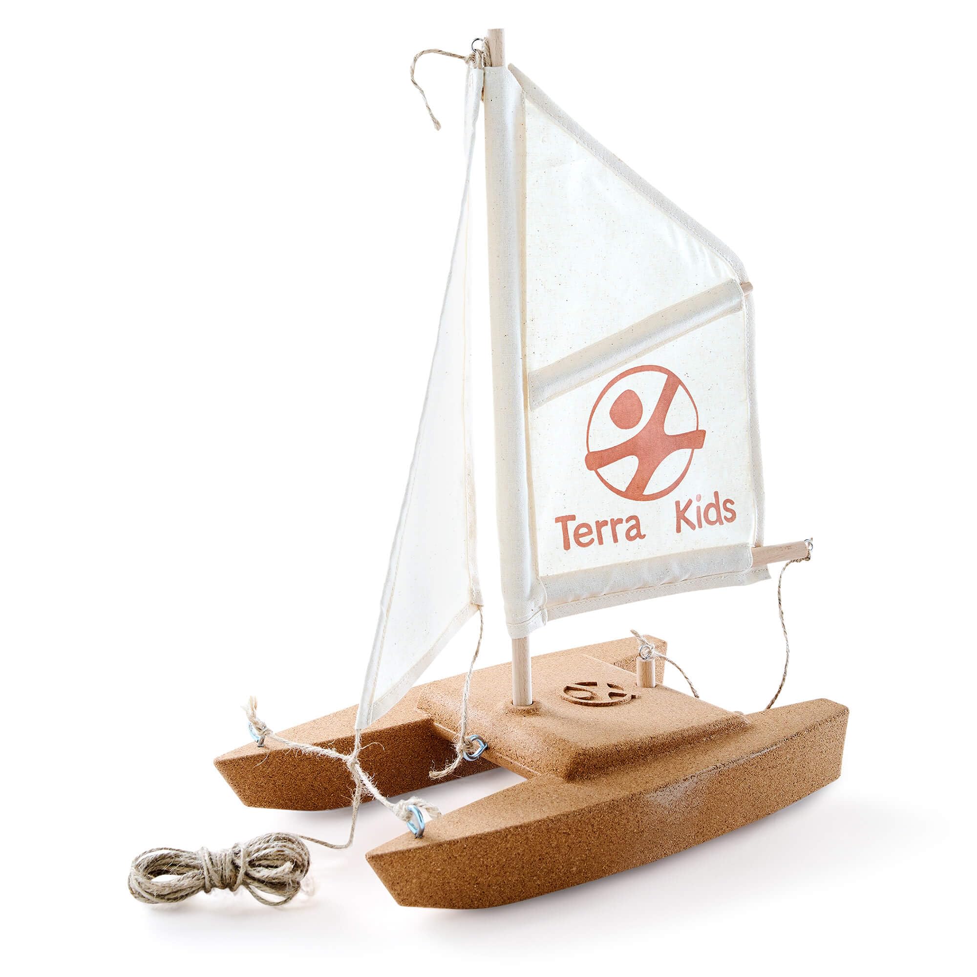 HABA Terra Kids 306315 Catamaran Kit Outdoor Boat Sailing 8 Years and Above