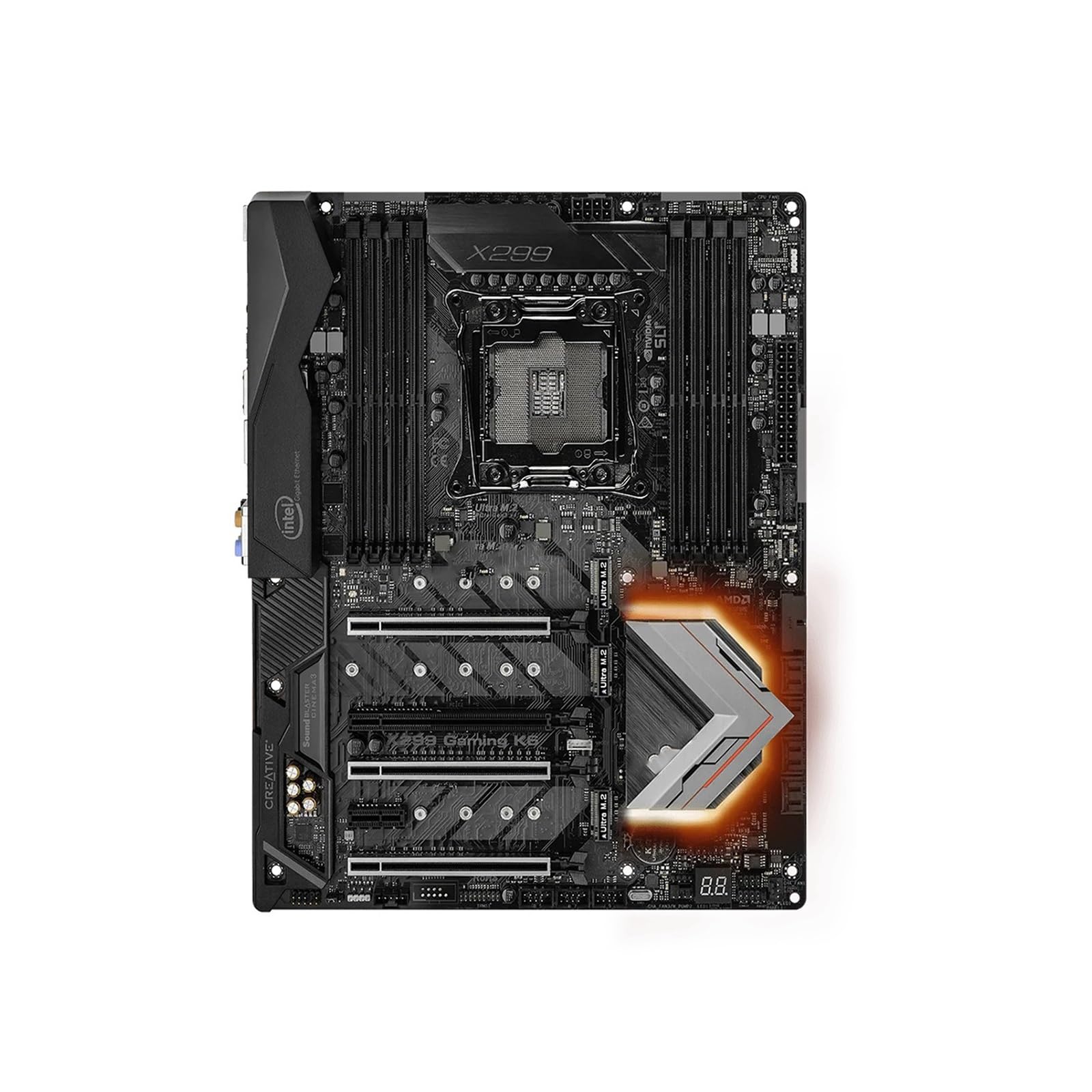 scheda madre Scheda madre X299 Fit For ASROCK Gaming K6 LGA 2066 DDR4 128 GB PCI-E 3.0 USB .1M.2 USB3.1 ATX supporto Core i9-9940