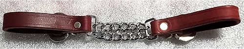 Miniatura 2 de Nueva correa de broca de cadena doble de cuero Latigo