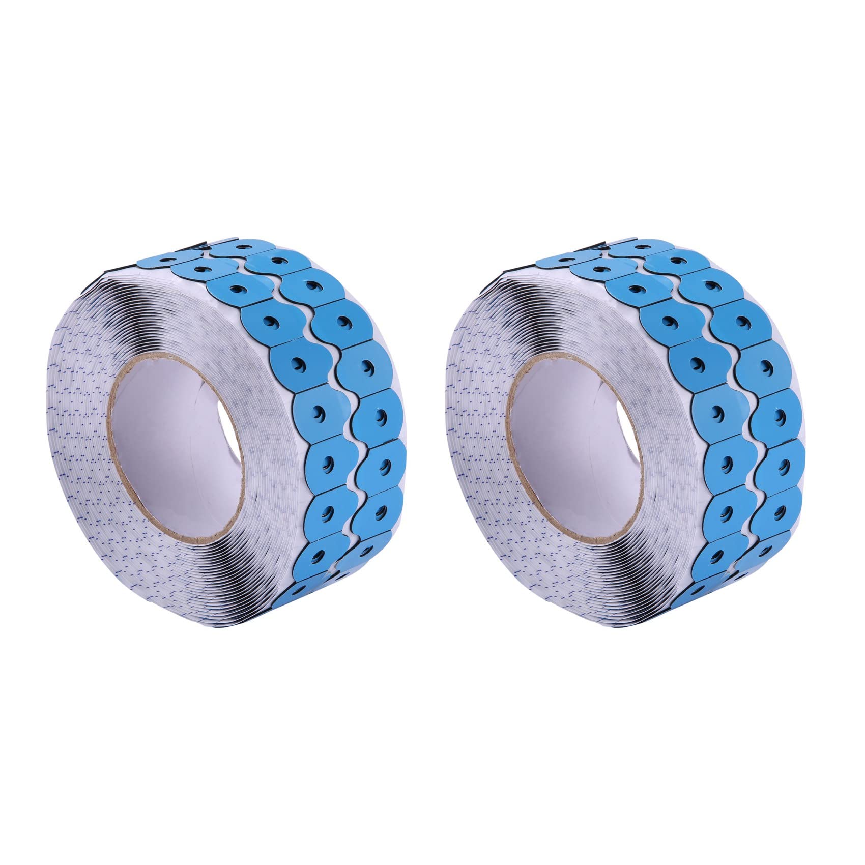 Ruitutedianzi (2000 piezas/2 rollos) Almohadillas de bloqueo, pastillas adhesivas, almohadillas protectoras para lentes, almohadillas adhesivas para bordes de lentes de anteojos, accesorios