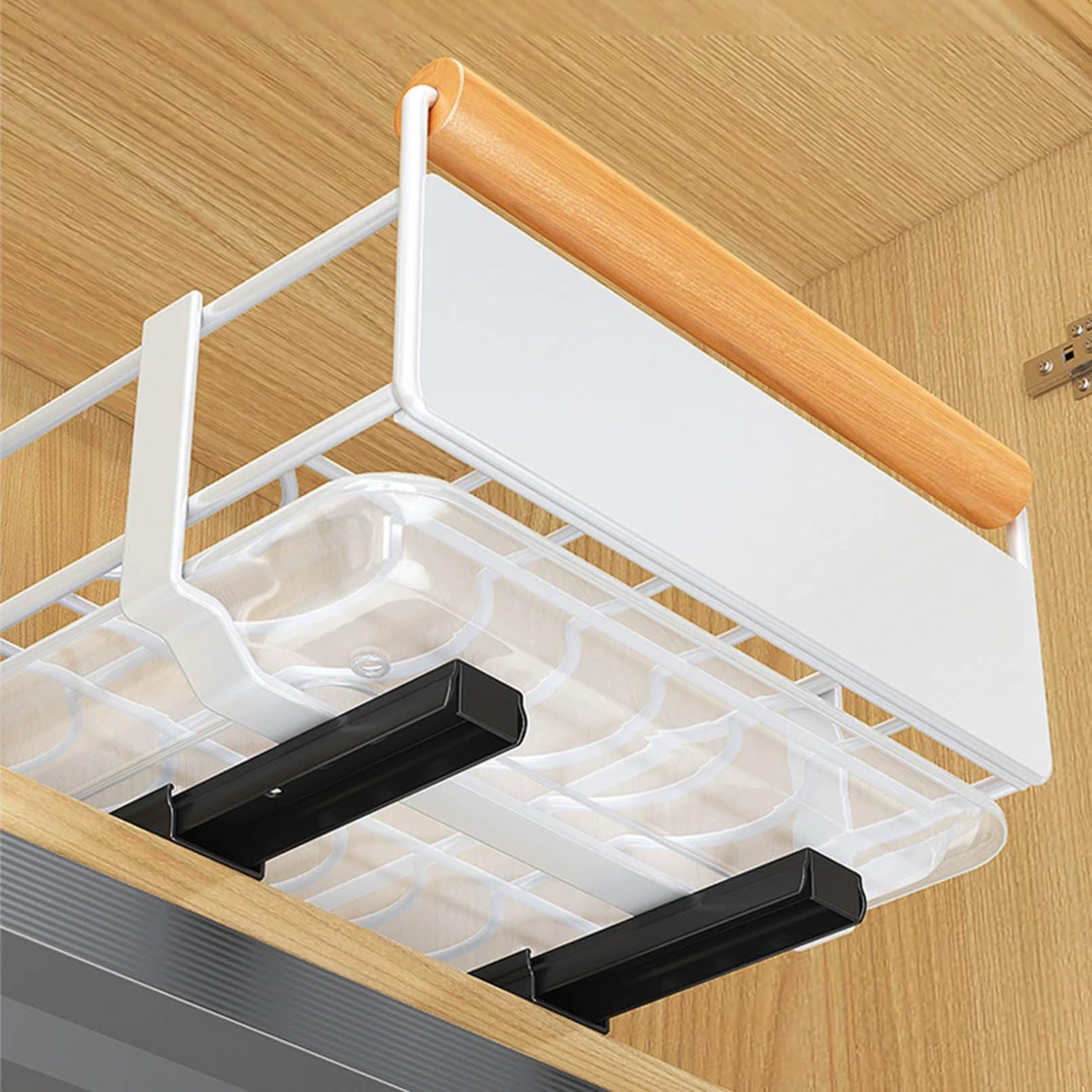 Ausziehbare Schrank-Organizer, ausziehbare Schubladen für Küche, Bad, Speisekammer, Aufbewahrung unter der Spüle, ausrollbare Regale, einfache Installation