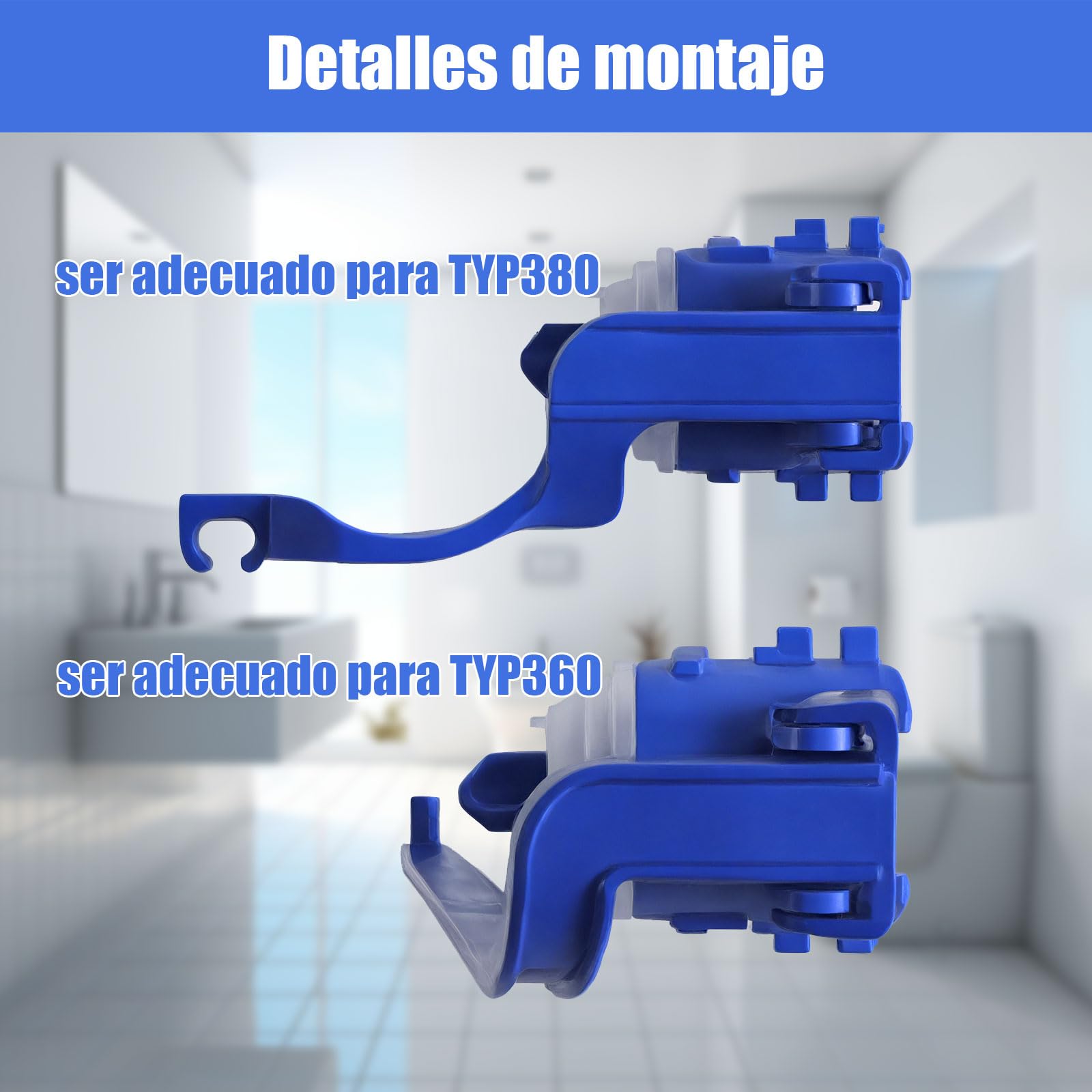 Junta de Membrana Para Válvula de Llenado, Compatible Con Geberit, Adecuada Para Las Membranas de Sellado de Válvulas de Llenado Impuls 380&360,Paquete de 3