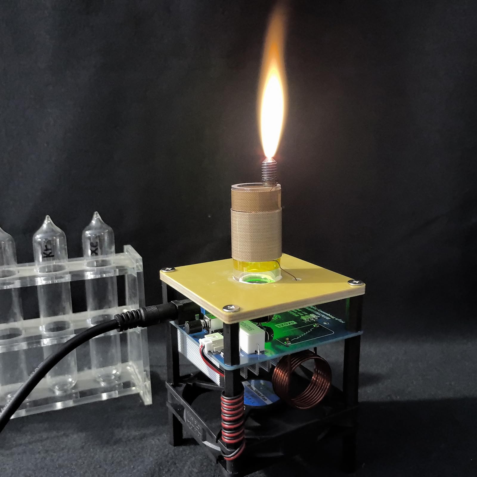Amazon | テスラコイルプラズマ火炎発生器 - 48V 高周波科学実験キット