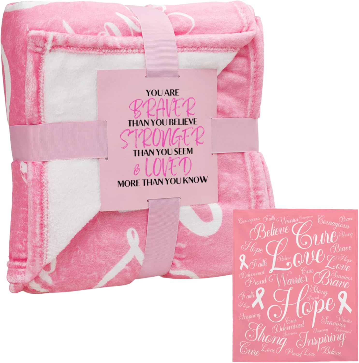 Breast Cancer Chemo Blanket Breast Cancer Gifts for Women