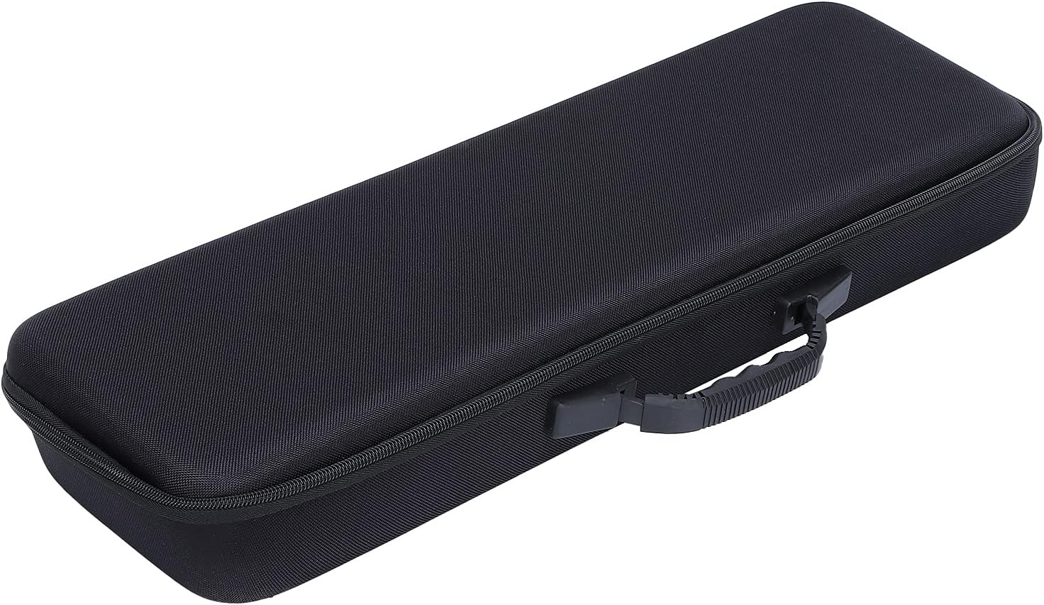 EVA Hard Shell Fishing Rod Case Fishing Gear Storage Bag Fishing Pole Protector with Double Zippers Sponge Padding for Rods Reels Boat Accessories