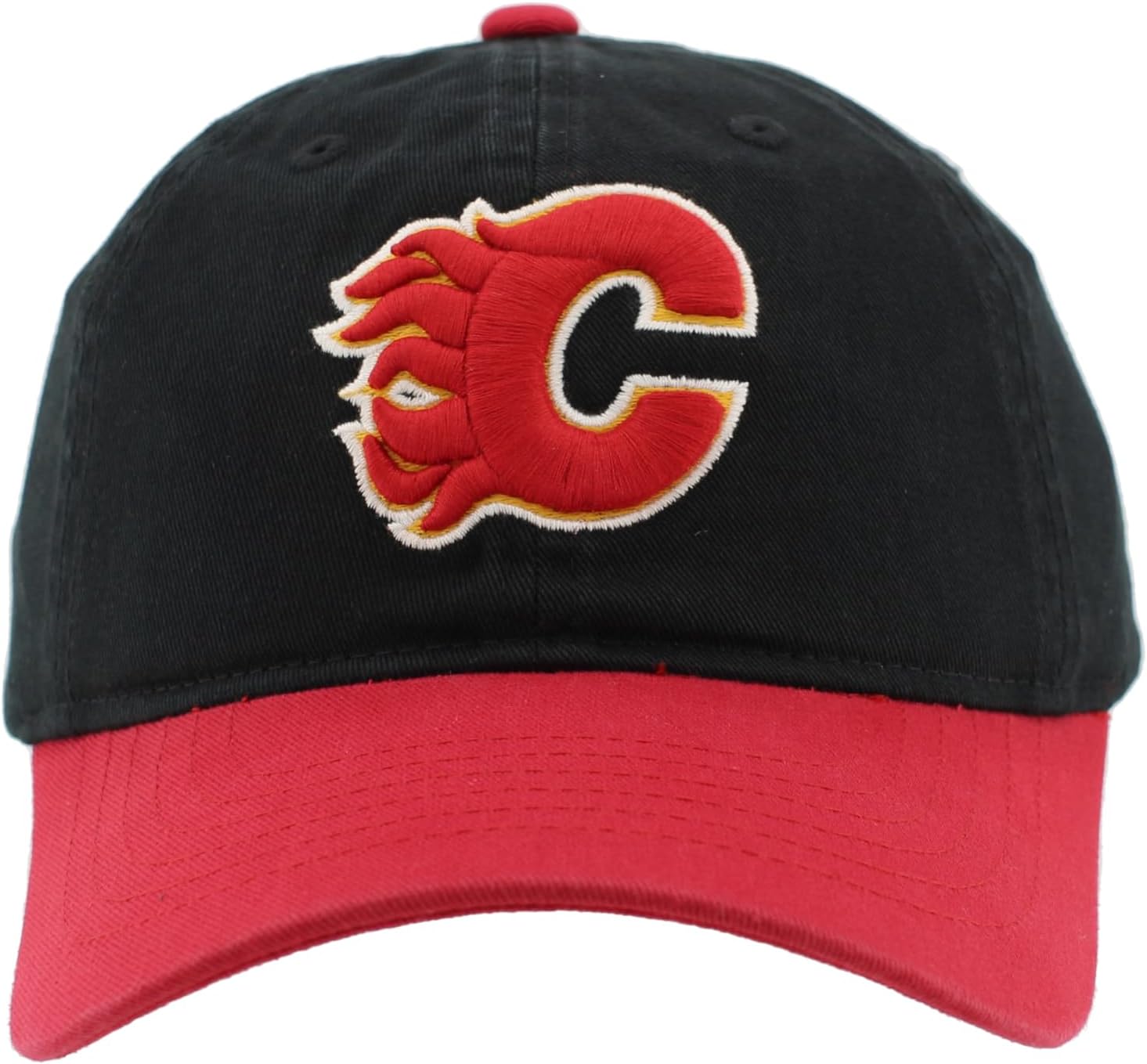Calgary Flames NHL Officially Licensed Adjustable Hat Scholarship Icon Two Color