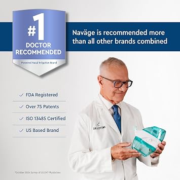 Navage Black Travel Case - Safety Case For Navage Nasal Irrigation System - Anti-Scratch Protector - Travel Storage Organizer for Nose Cleaner (Black)