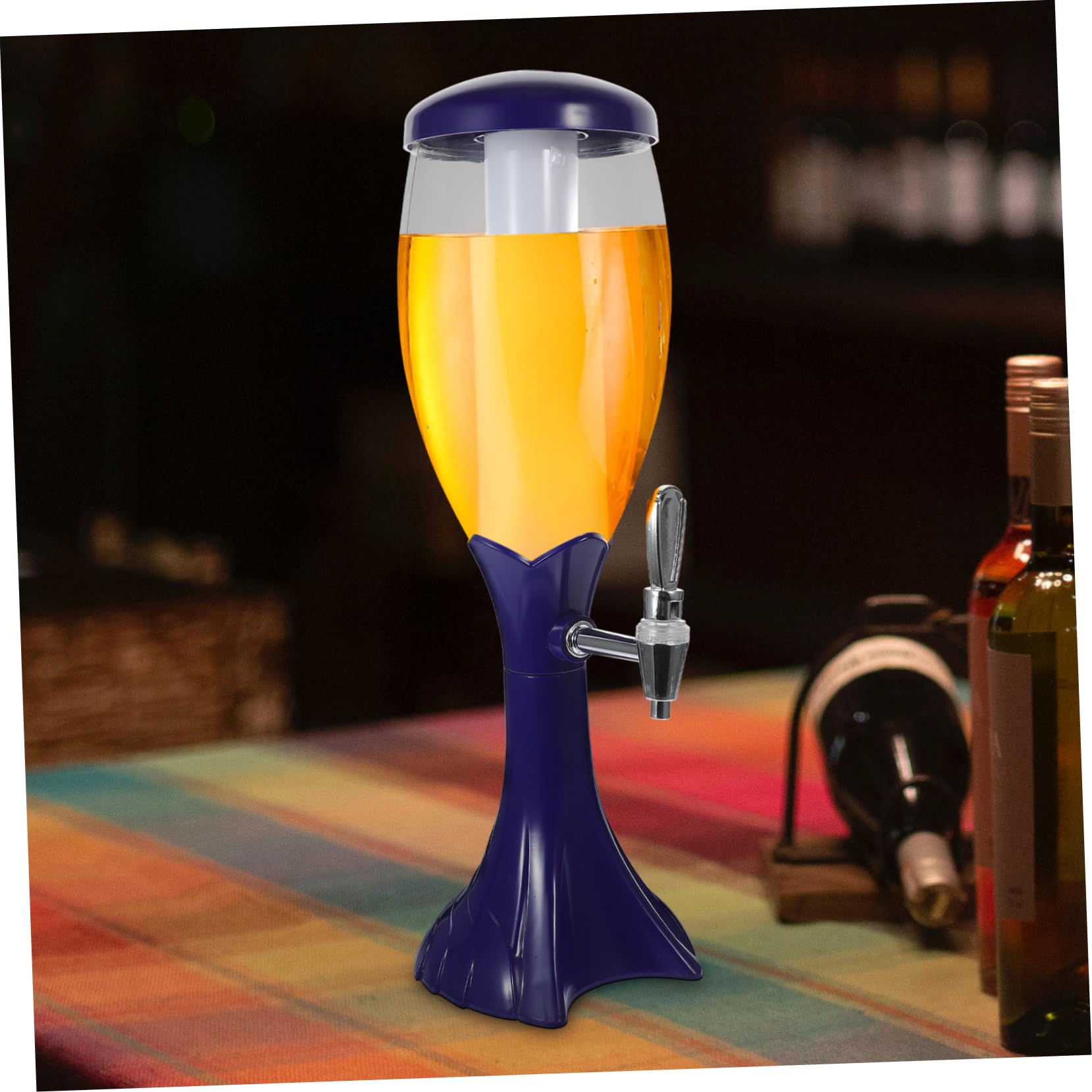 PRETYZOOM Barril de Cerveza de Dispensador Portátil para Fiestas Botella de Bebida Grifo Duradera y Práctica para Eventos Sociales
