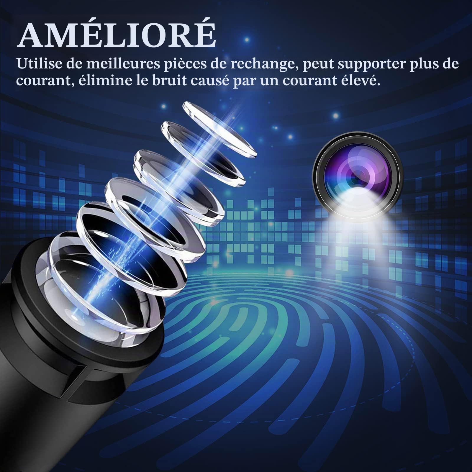 4 pièces Projecteur de Lumière de Voiture pour Porsche, Lumière de Porte de Voiture, Projecteur de Porte pour Série Cayenne/Macan/ 911/ Boxster/Cayman