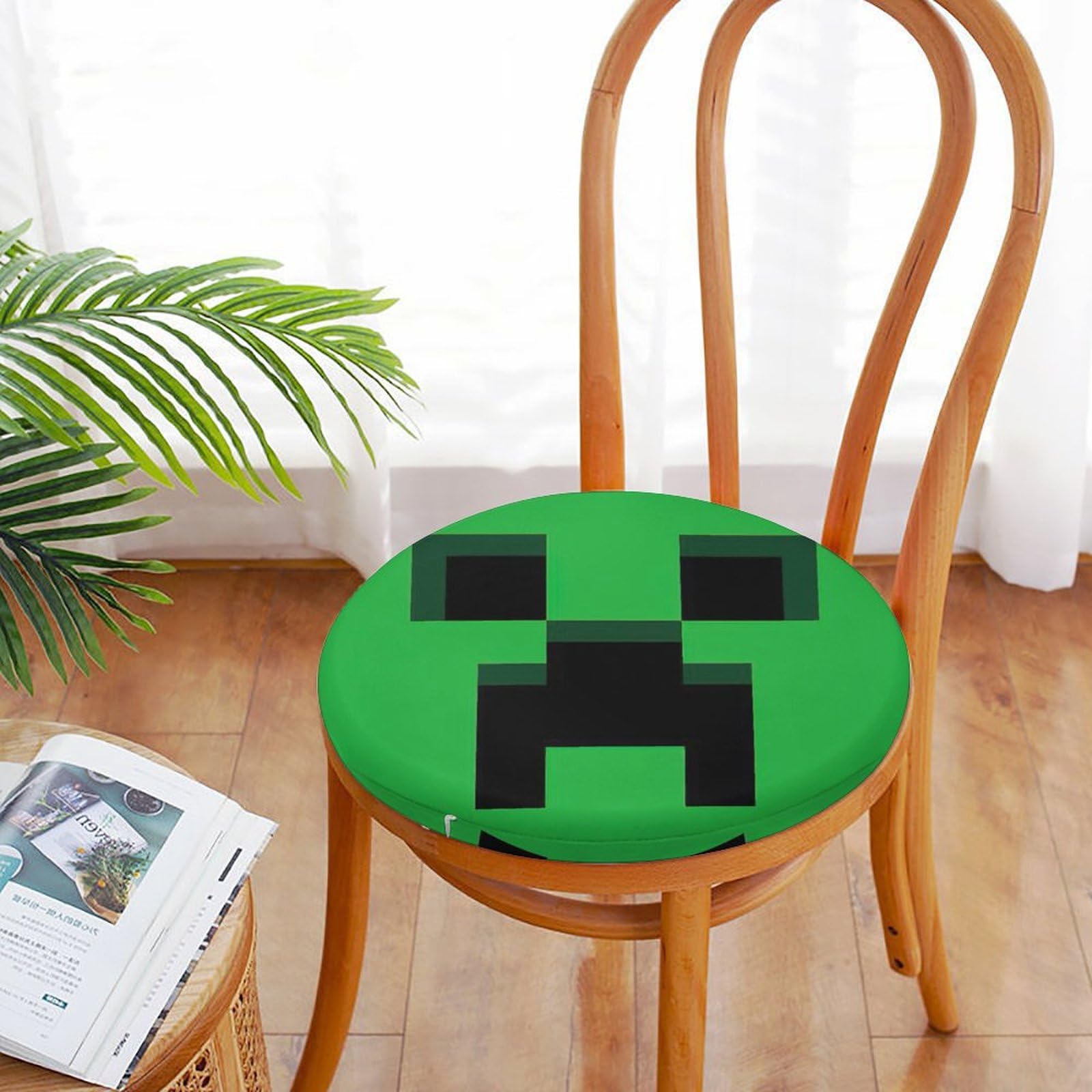 Amazon.co.jp: 座布団 マイクラ クッション 抱き枕 ざぶとん ラウンド