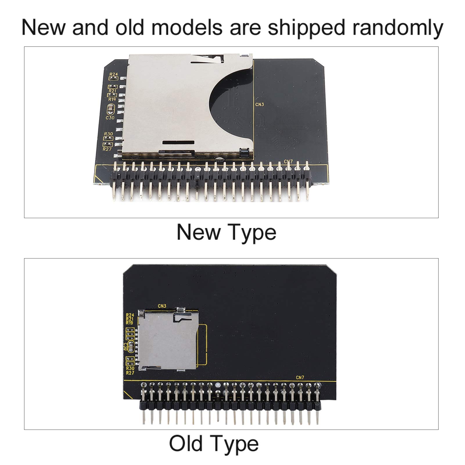 Socobeta SD to IDE Adapter Small Memory Card to IDE Small Memory/TF Card to IDE 44Pin Male Adapter