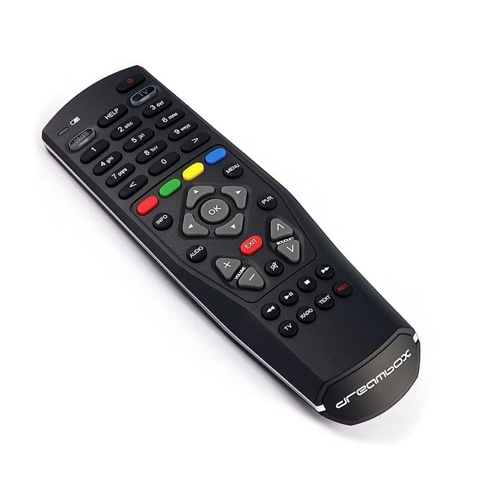 Remote Control for Dreambox 7020 HD RC-10 Black 8000 800 500