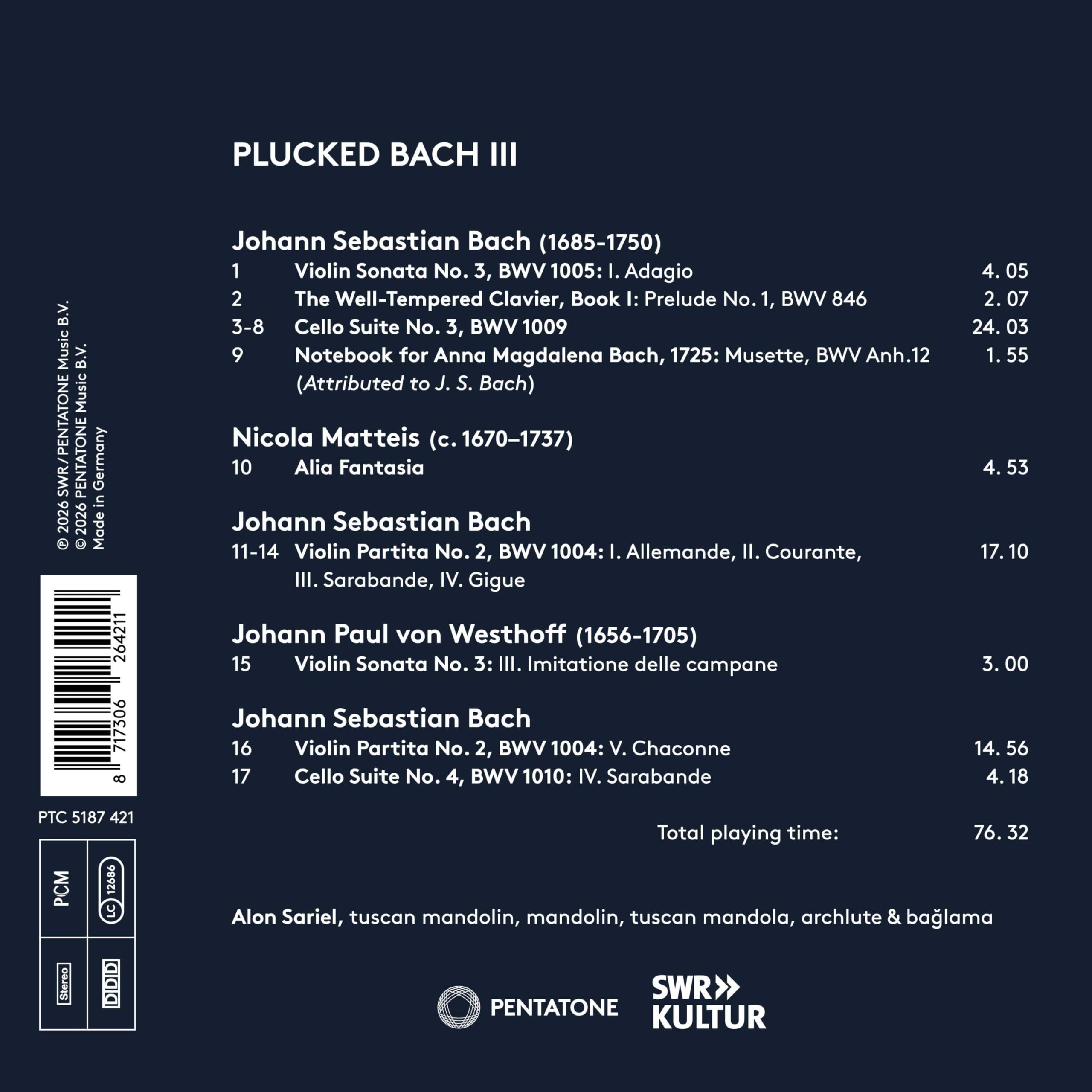 Plucked Bach III