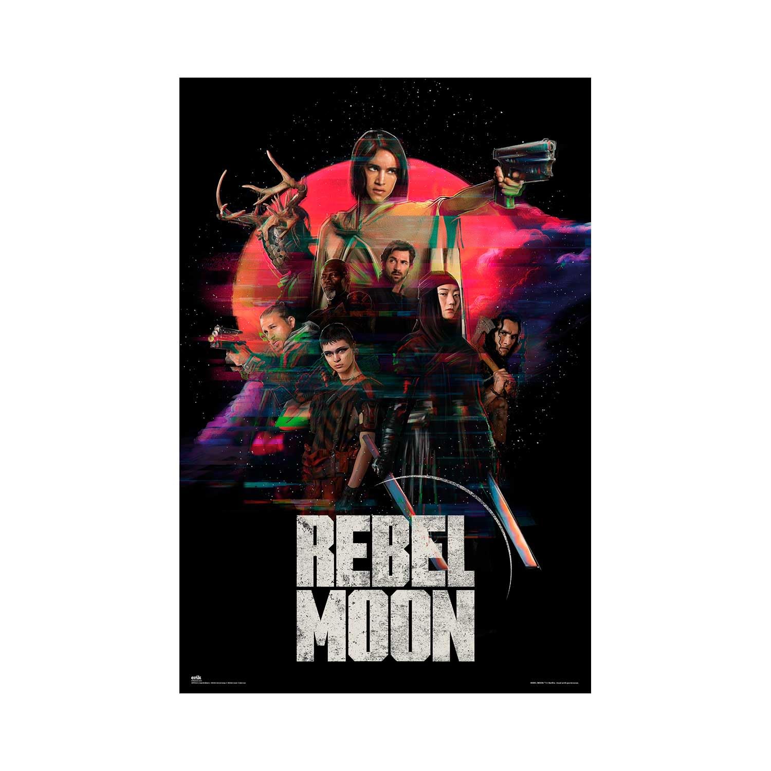 Grupo Erik Poster Rebel Moon - 36 x 24 inches / 91.5 x 61 cm - Shipped Rolled Up - Cool Posters, Art Poster, Wall Posters & Prints