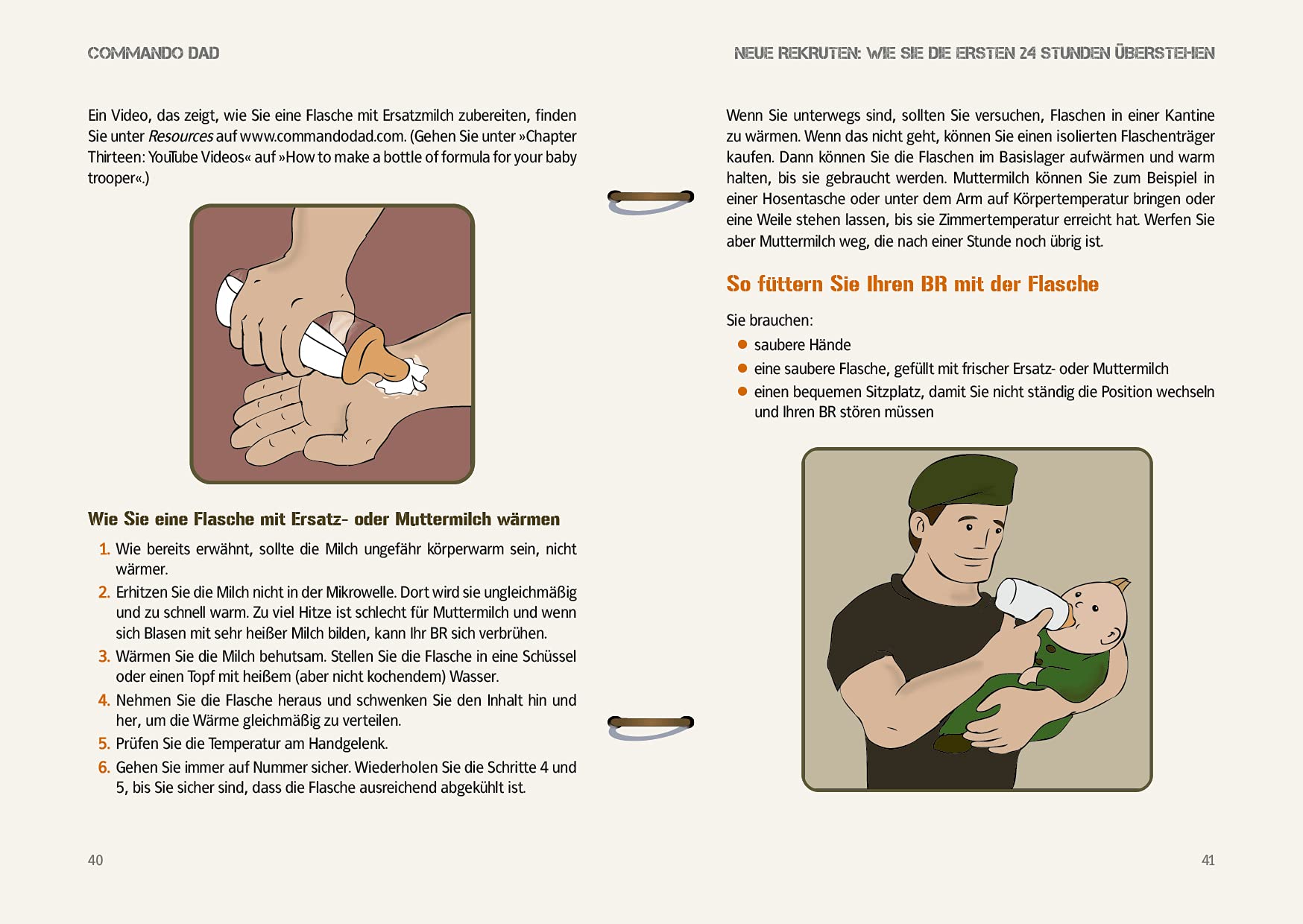Commando Dad (Deutsche Ausgabe): Die Grundausbildung für werdende Väter. Von der Geburt bis zum 3. Jahr