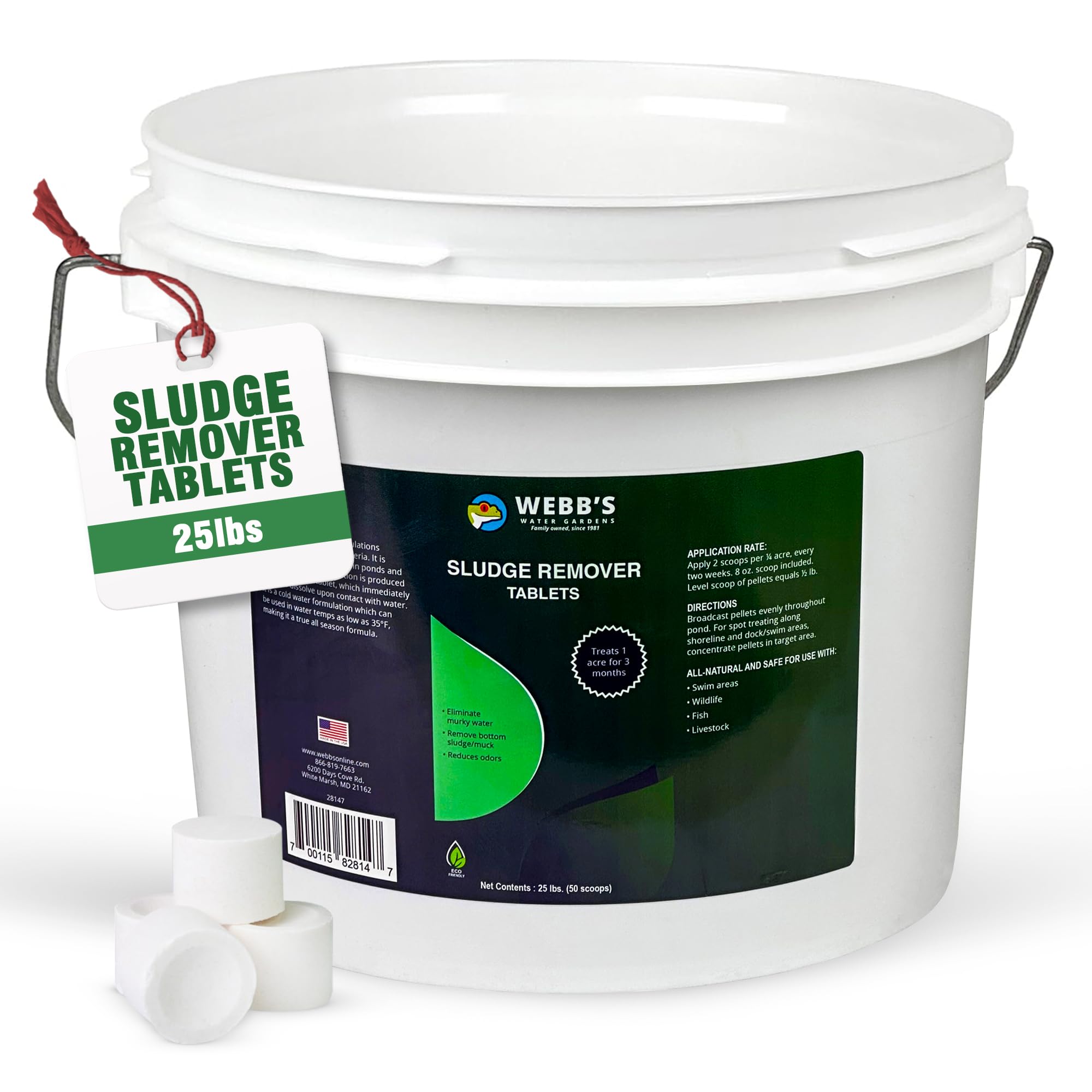 Amazon Webbs Water Gardens Lake Muck And Sludge Remover Tablets Amazon webbs water gardens lake muck and sludge remover tablets