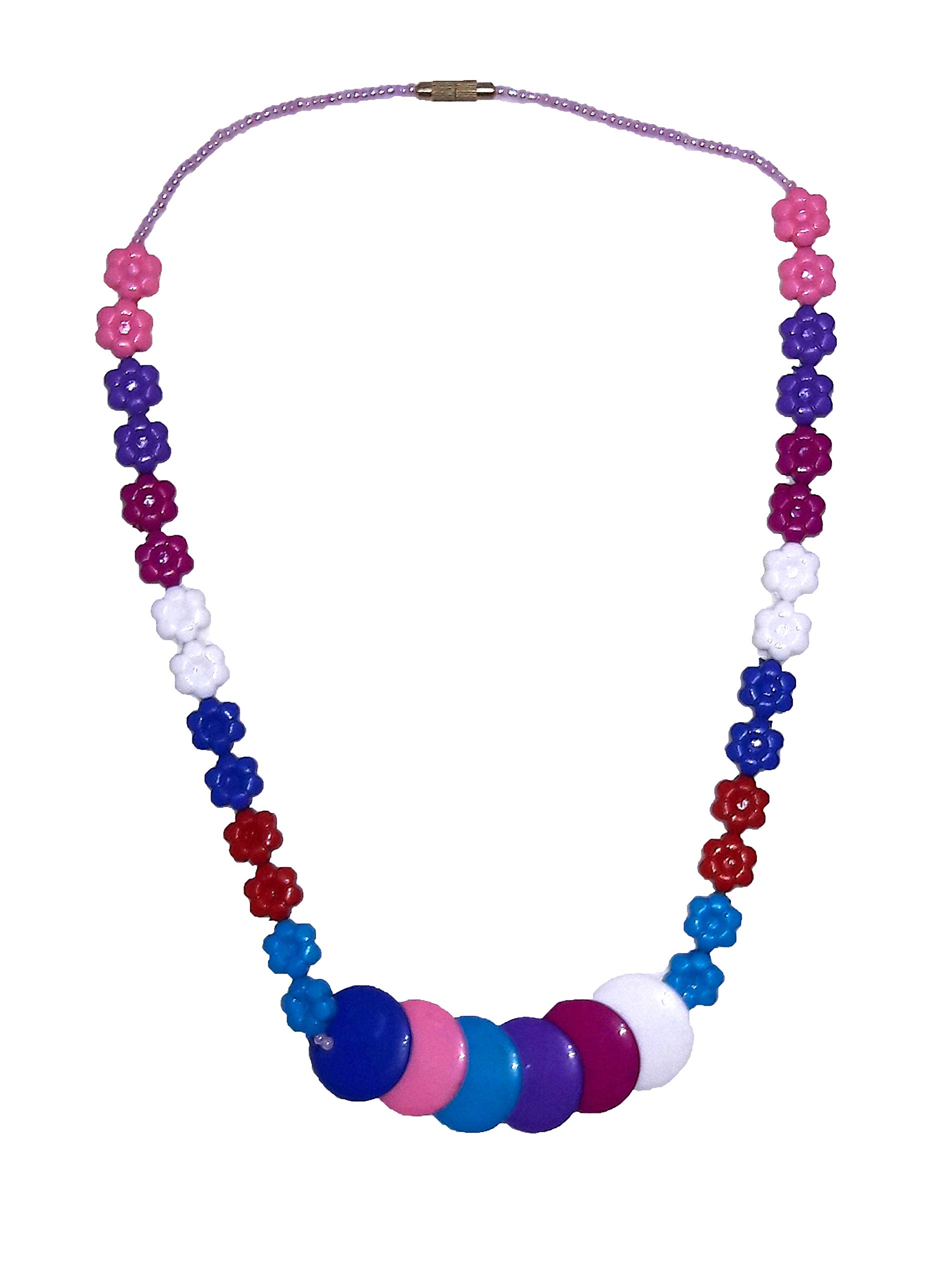 NPRC Handcrafted Single Line Crystal/Glass Stone Beaded Strand Necklace/Mala for Women and Girls (B07FDW4YRC) Amazon Price History, Amazon Price Tracker