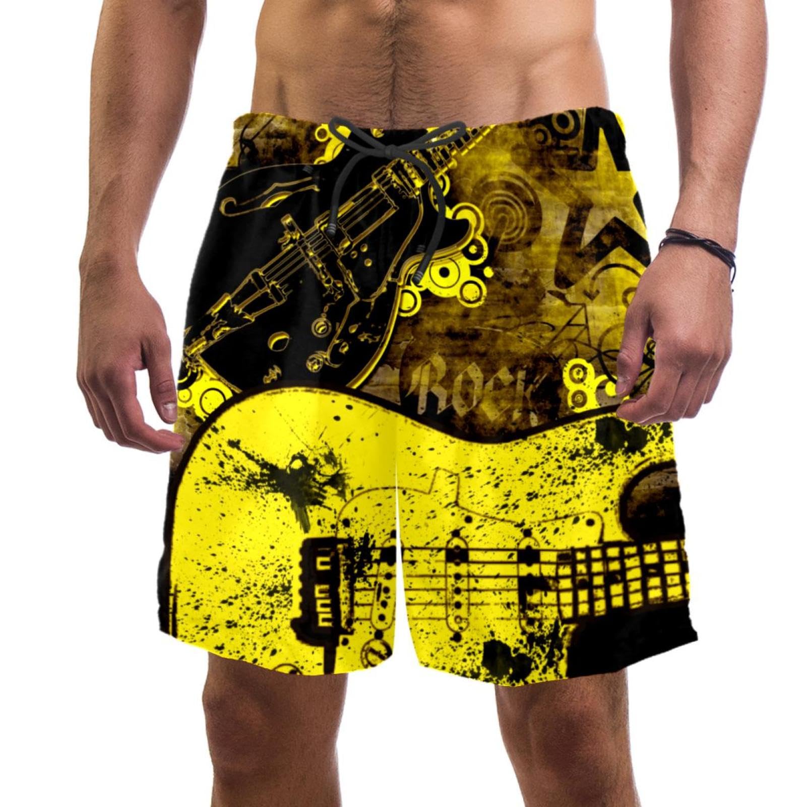 Short de bain homme rock retro à séchage rapide pour le surf - 6