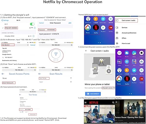 Miniatura 8 de Adaptador inalámbrico 4K HDMI Display dongle 5G receptor miracast Audio pantalla espejo..from iPhoneiPad PC a TV Projector