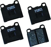 Vista 216 de Pastillas de freno traseras cerámicas Bendix Premium SBC1337 para Cadillac CTS 2014-2008, SRX 2016-2010, Chevrolet Camaro 2015-2010, Saab 9-4X 2011