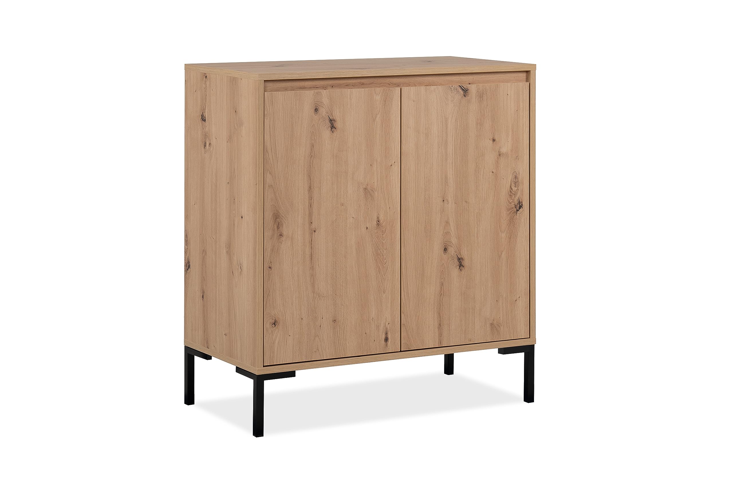 AVANTI TRENDSTORE Capralba - Comó in legno laminato di colore quercia Artisan oak a 2 ante con all'interno 1 ripiano. Altre varianti disponibili. Dimensioni LAP 81x87x40 cm