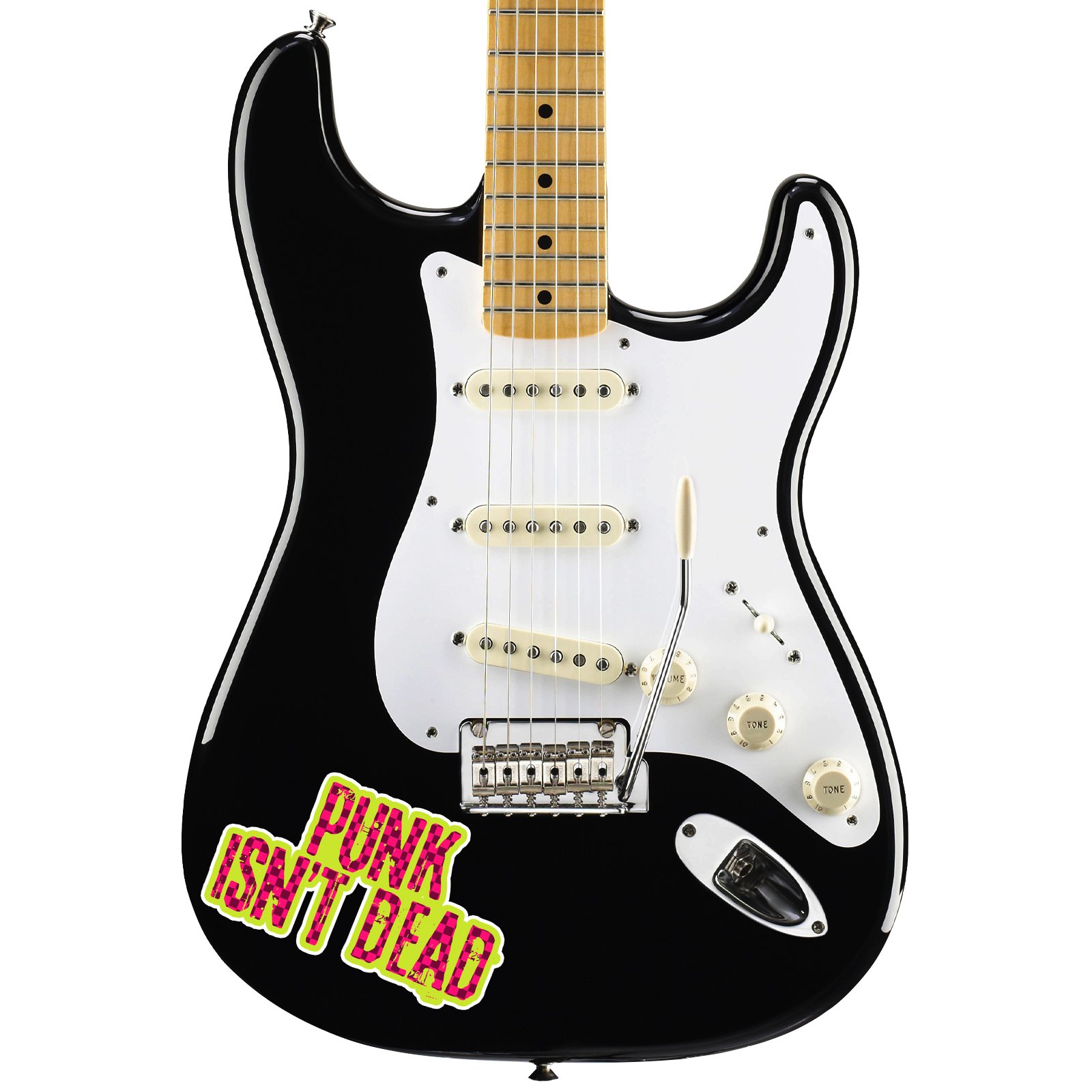 Punk Isn't Dead Guitar Instrument Pickguard Sticker - 4